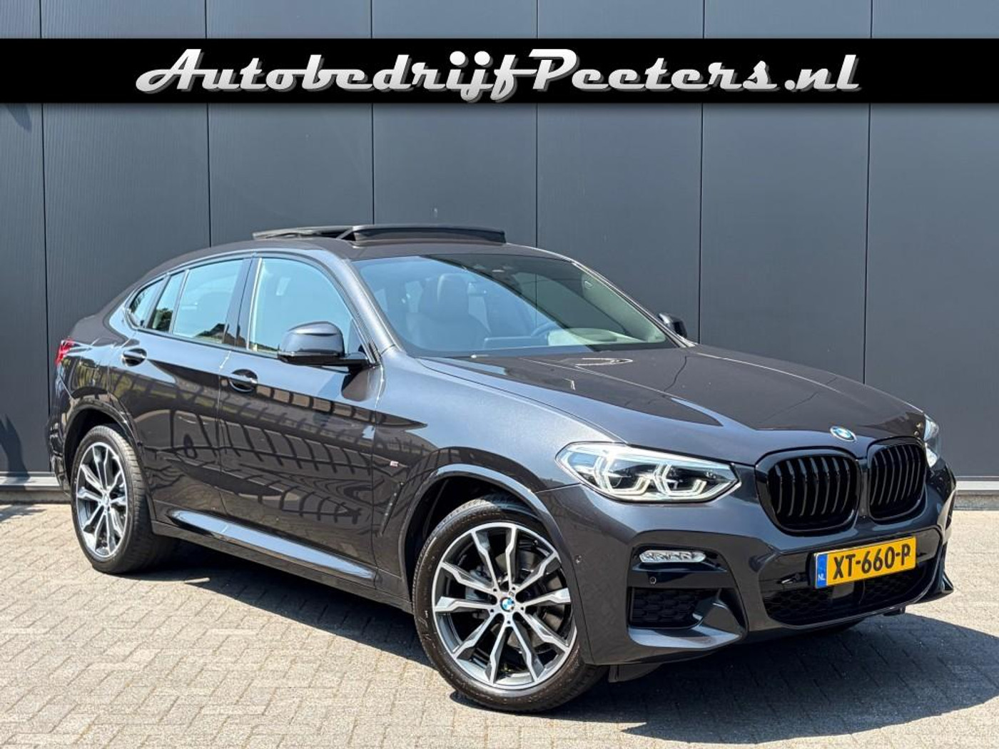 BMW X4 Xdrive20i xDrive20i M Sport Pano HUD Camera Sfeerlicht Leder LED NL-auto 2019 - voorkant