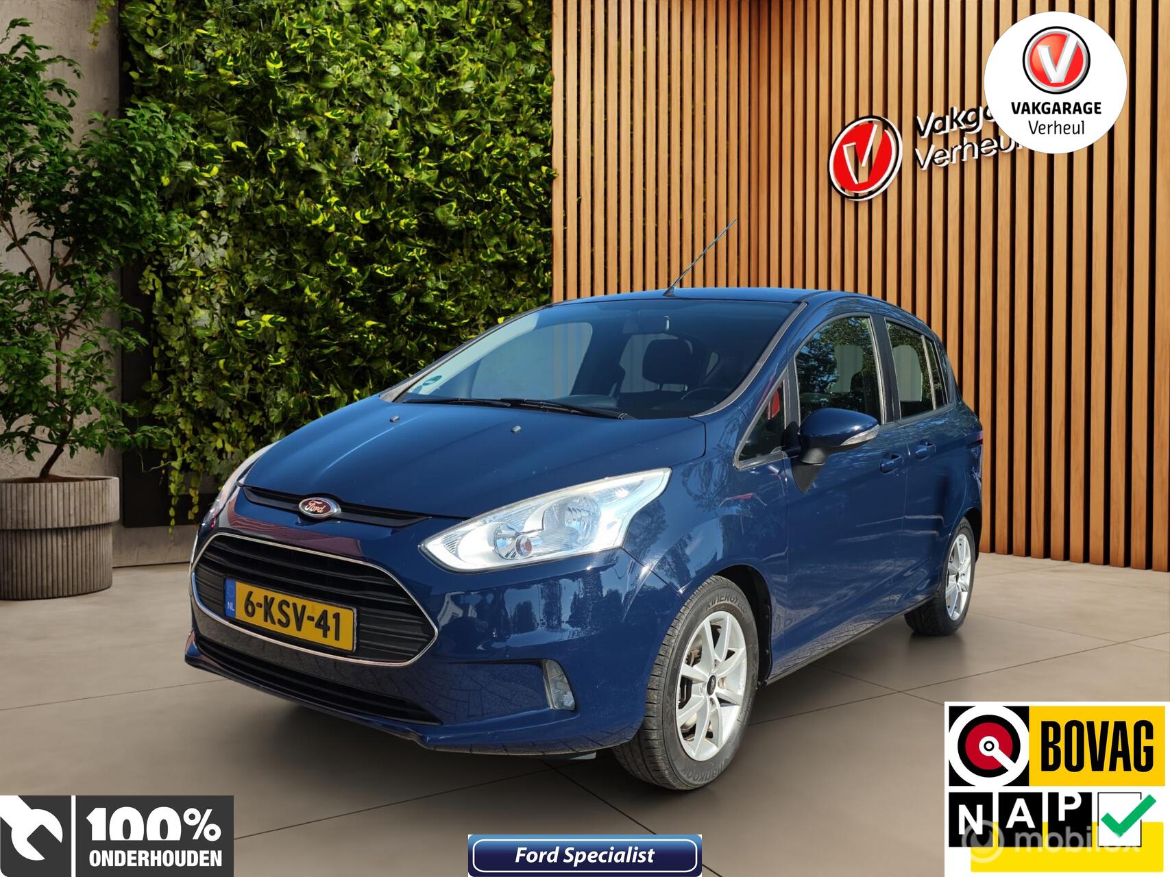 Ford B-max 1.0 EcoBoost Trend|Trekhaak|Boekjes 2013 - voorkant