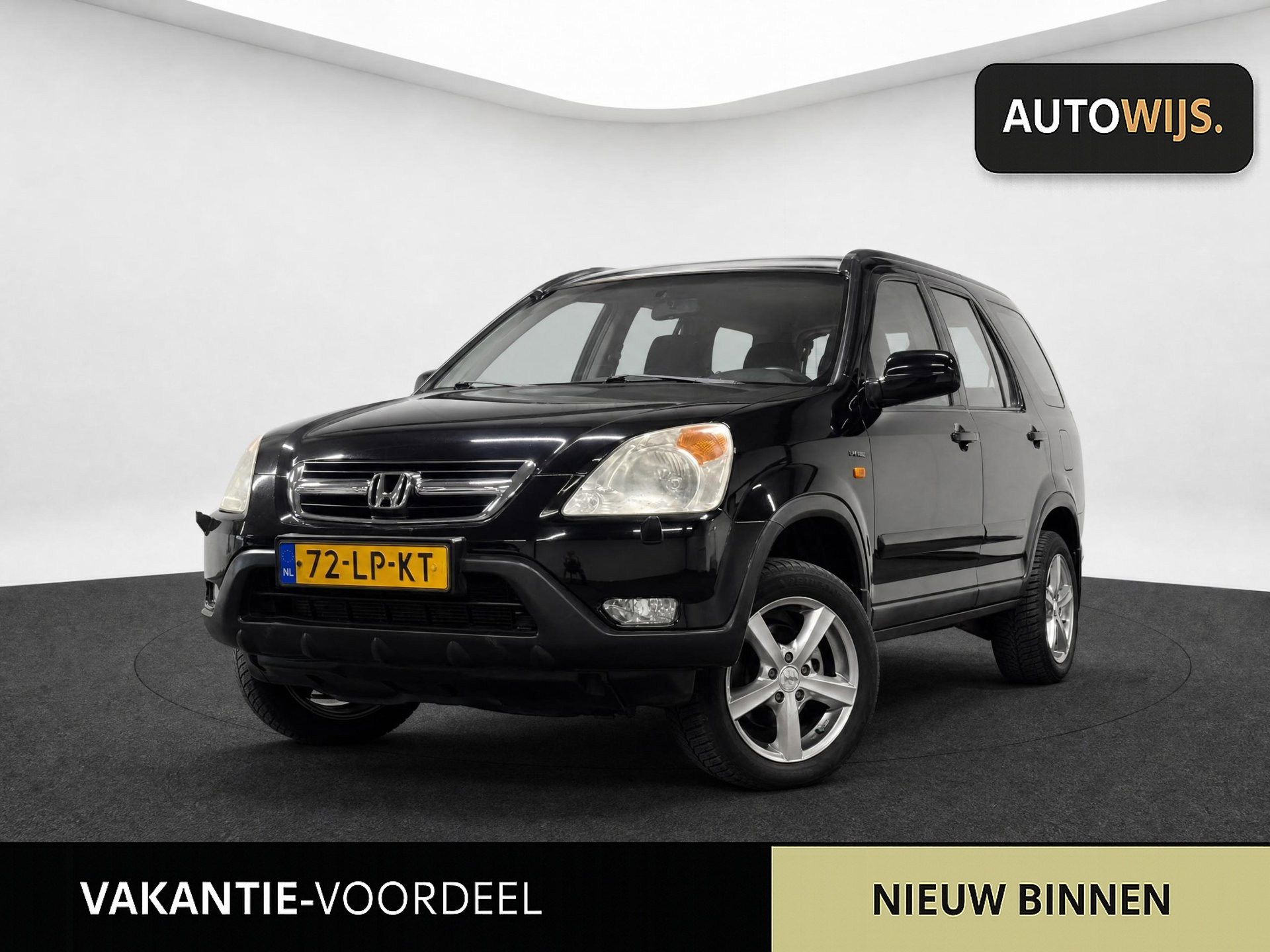 Honda Honda Cr-v 2.0i ES|LM-VELG|AIRCO|NL AUTO|150PK 2003 - voorkant