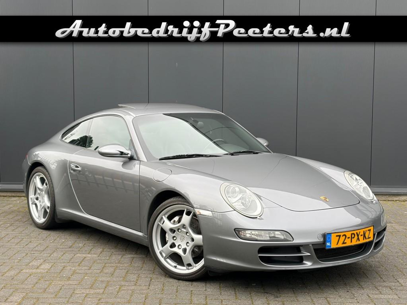 Porsche 911 3.6 Carrera Sport Chrono S.dak Leder BOSE Navi Cruise PDC NL-auto 2005 - voorkant