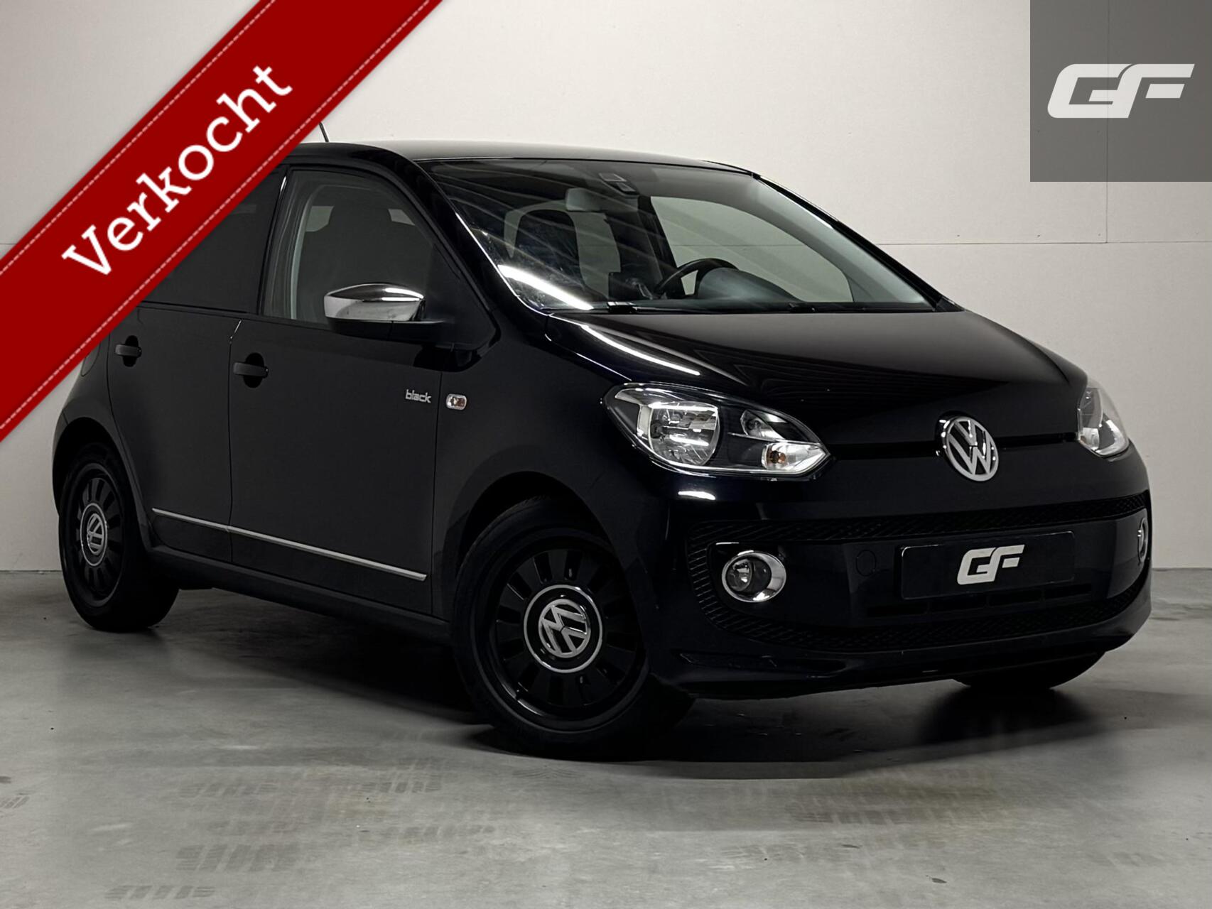 Volkswagen Up 1.0 Black Up! Navi Airco NAP 2012 - voorkant