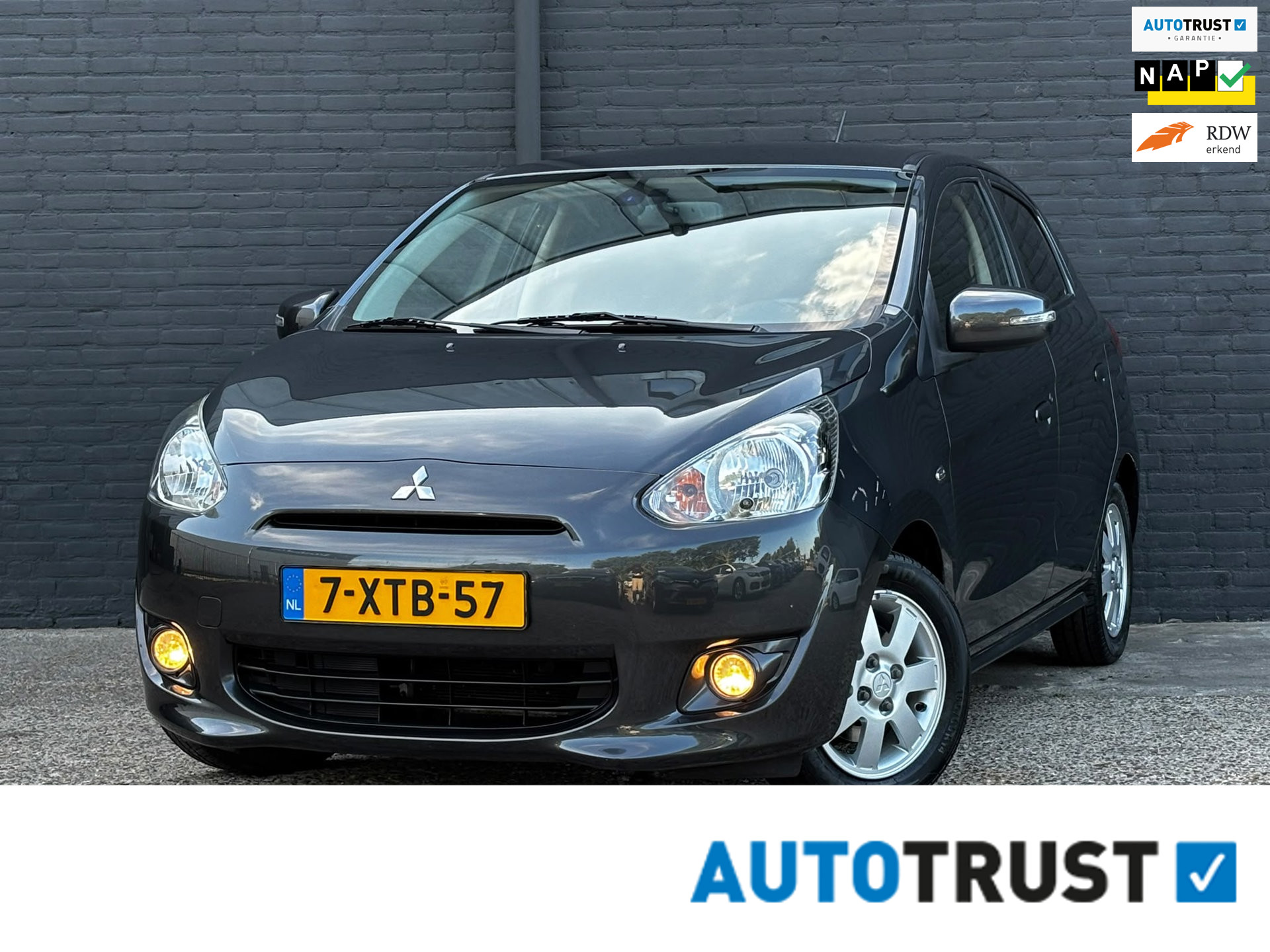 Mitsubishi Mitsubishi Space Star 1.0 Intense KEYLESS | ELEK RAMEN | AIRCO | NWE APK 2014 - voorkant