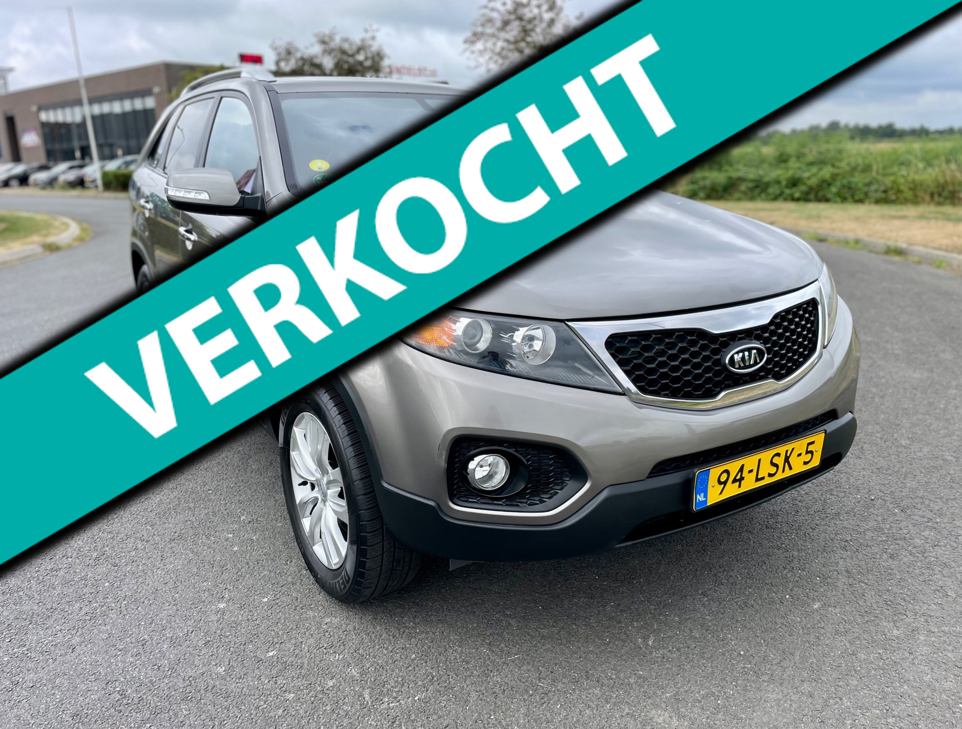 Kia Sorento 2.4 X-ecutive, Aut, Trekhaak, Cruise/Climate control, Elektr ramen, Lmv, Geen import, Nap, Nieuwe APK! 2010 - voorkant