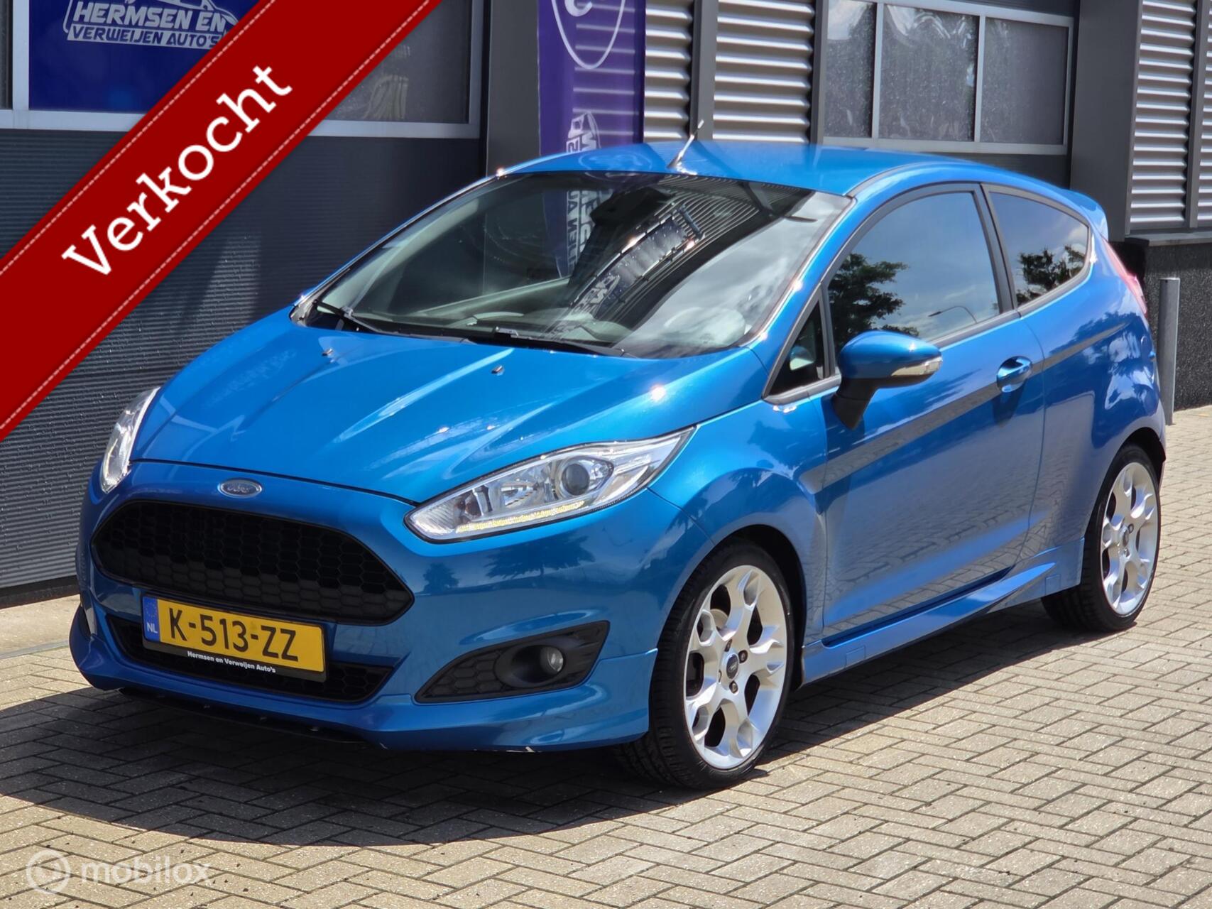 Ford Fiesta 1.0 EcoBoost 125pk Sport ST-line 2013 - voorkant