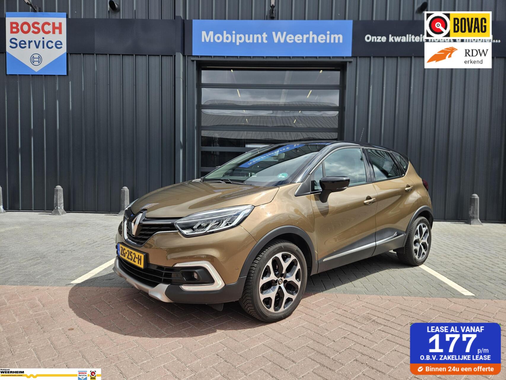 Renault Captur 1.2 TCe Intens Automaat Pack EasyLife! 2018 - voorkant