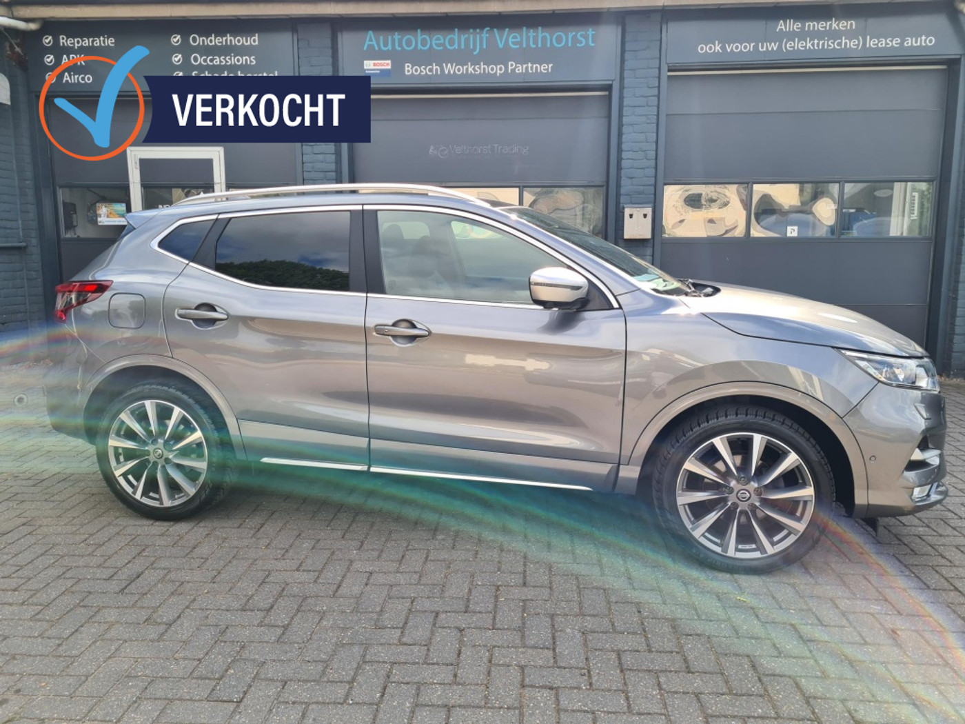 Nissan Nissan Qashqai 1.3 DIG-T Tekna + 2019 - voorkant