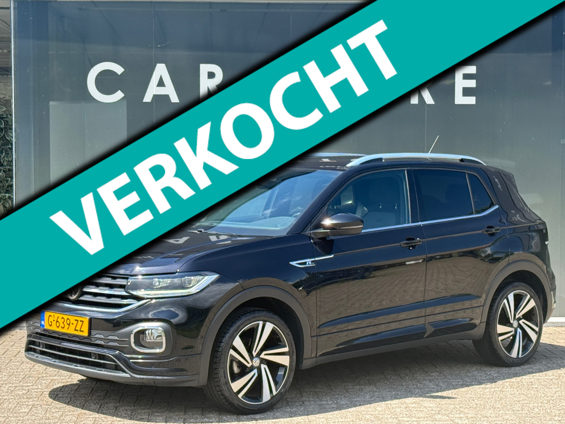 Volkswagen T-cross 1.0 TSI 115pk DSG R-Line Stoelver|Camera|ACC|Dealer Onderhouden 2020 - voorkant