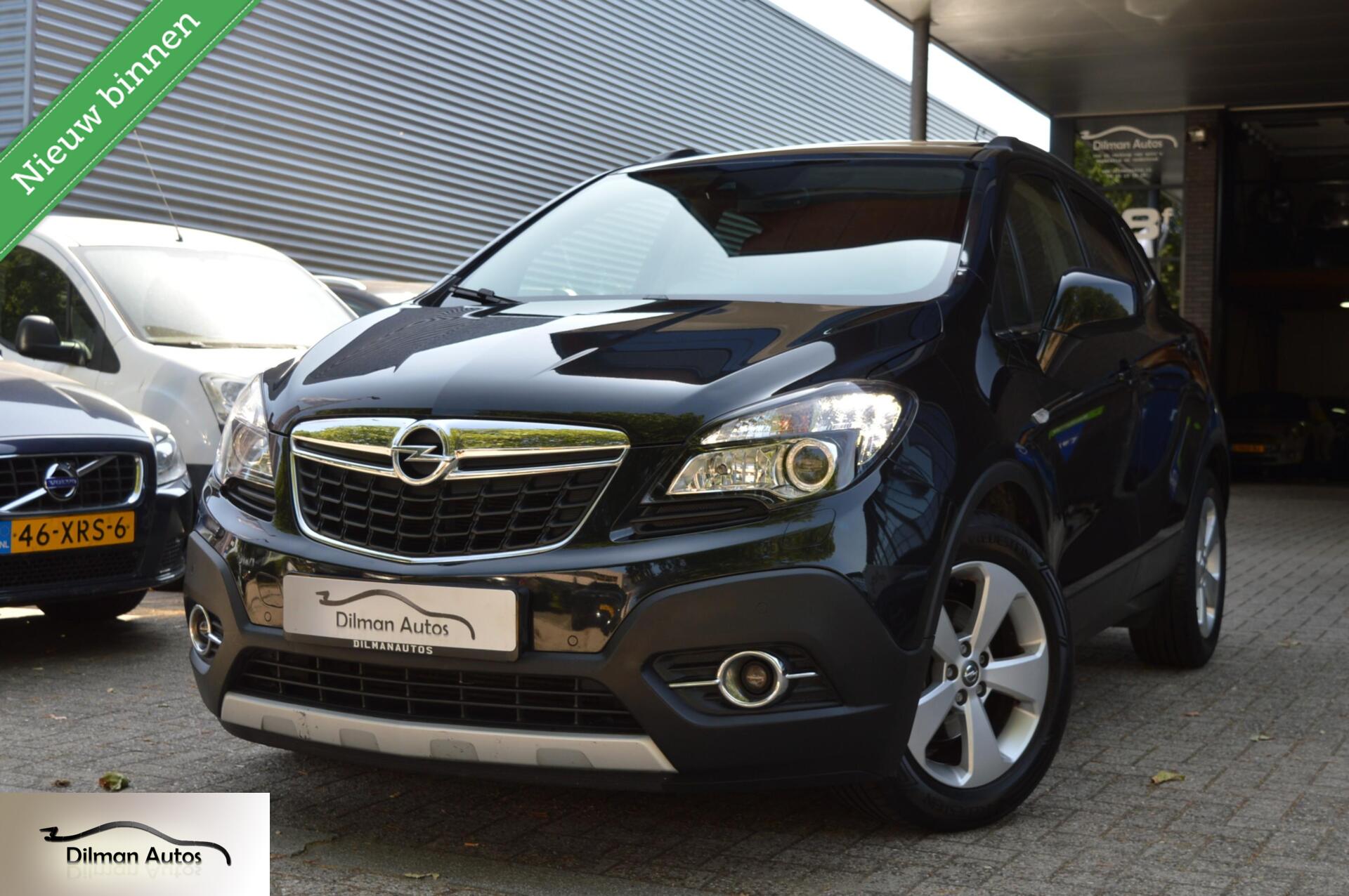Opel Mokka 1.4 T Cosmo|Airco|Navi|Camera|Leder|Schuifdak!Nap 2015 - voorkant