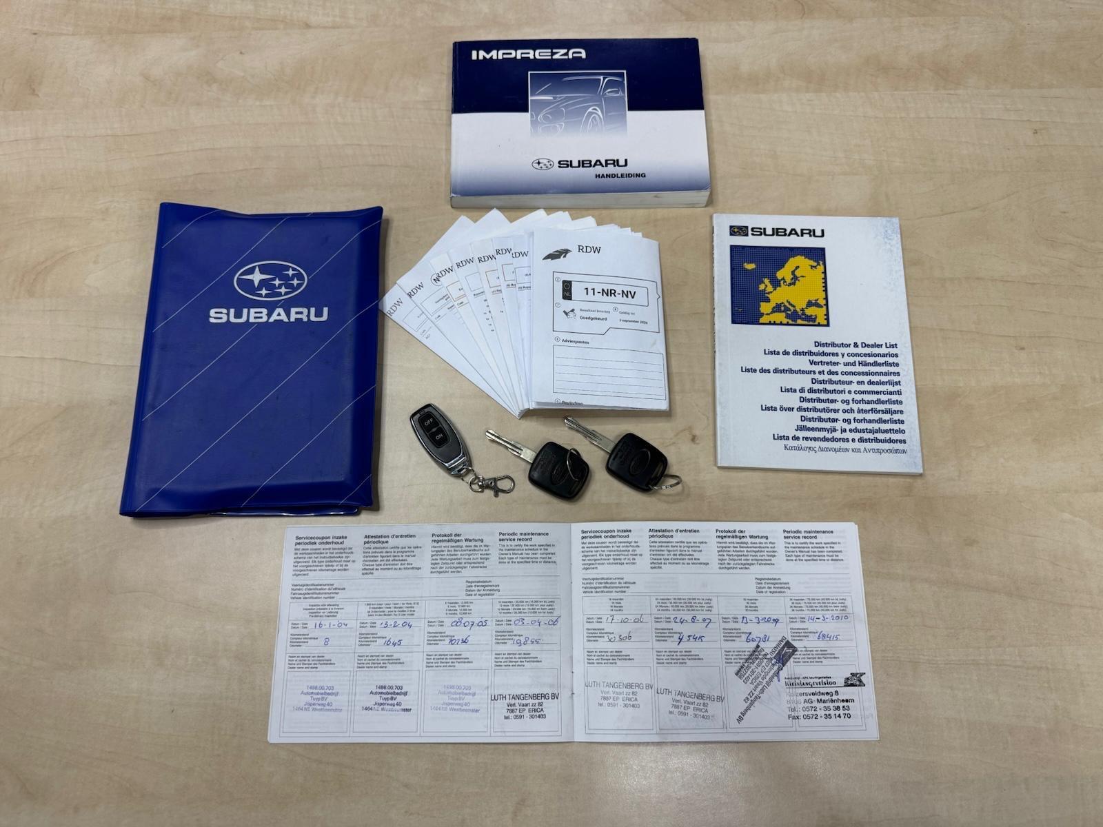 Foto van Subaru Impreza