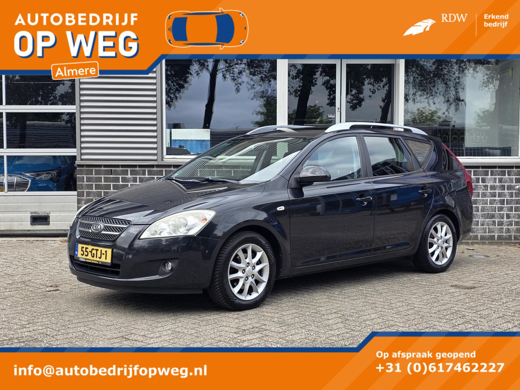 Kia Cee D 1.6 X-clusive | NAP | Airco | 4 Nieuwe Banden | Nieuwe Remmen | Isofix 2009 - voorkant