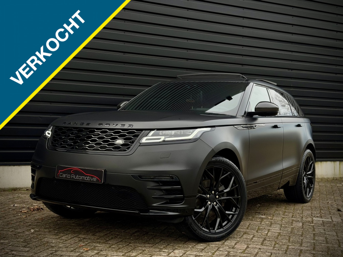 Land Rover Range Rover Velar 2.0 P250 AWD R-DYN HSE PANO|HUD|ACC|BLINDSPOT|MERIDIAN 2020 - voorkant