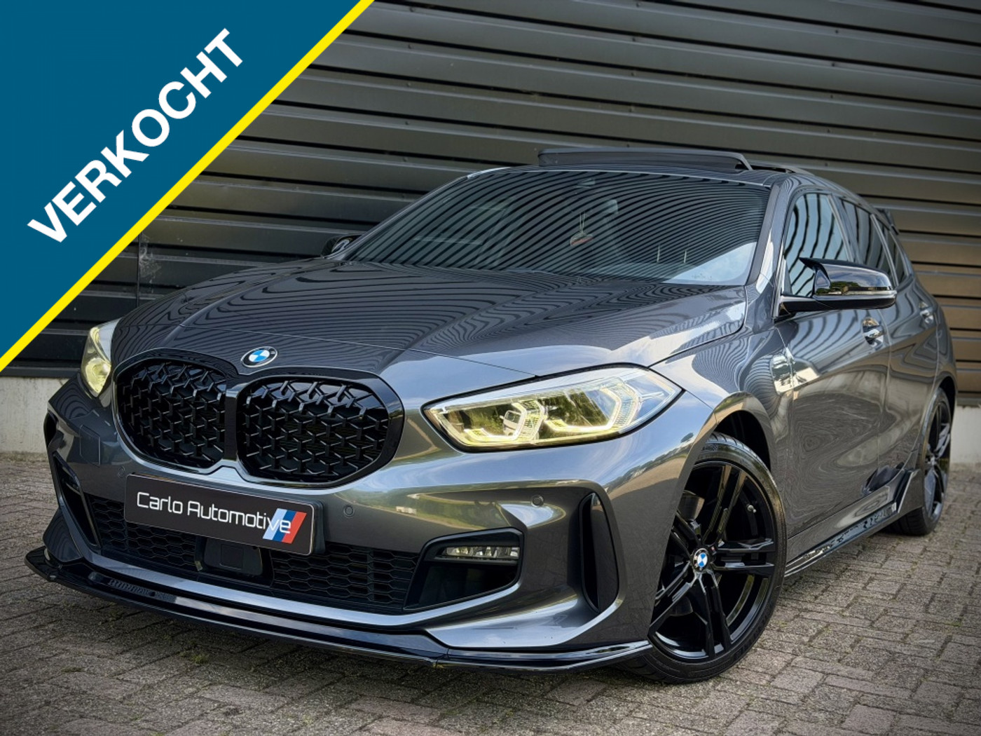 BMW 118i 118i M-PERF. M135 PANO|SCHAALSTOEL|H/K|ACC|CAMERA 2020 - voorkant