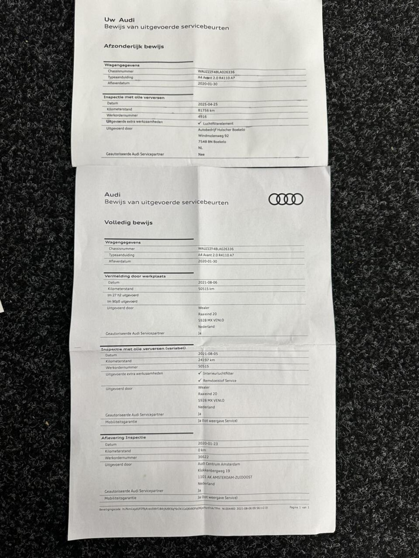 Foto van Audi A4