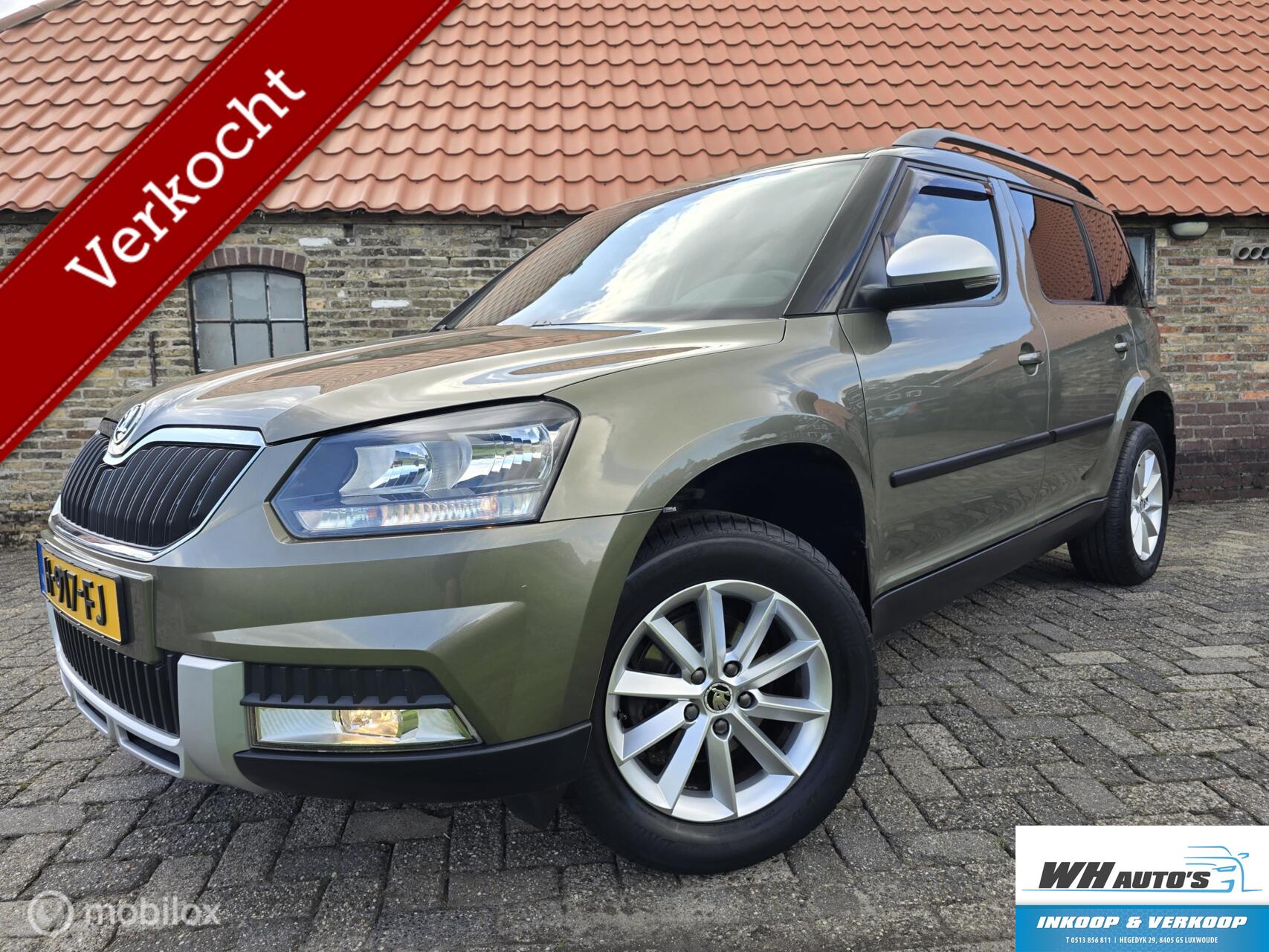 Skoda Yeti 1.2 TSI Greentech Ambition 2016 - voorkant