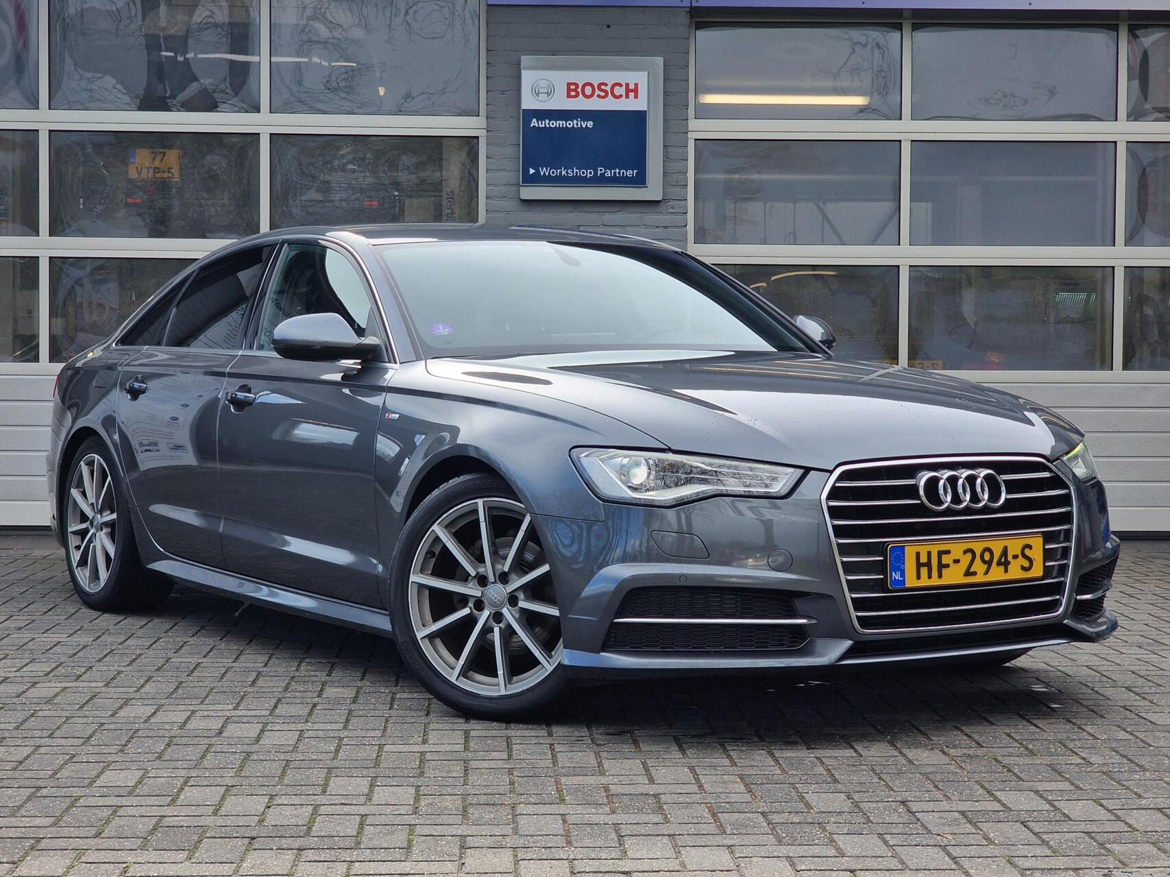 Audi A6 Limousine 1.8 TFSI ultra Sport Edition|automaat|S-line|Led|Trekhaak|nl-auto| 2015 - voorkant