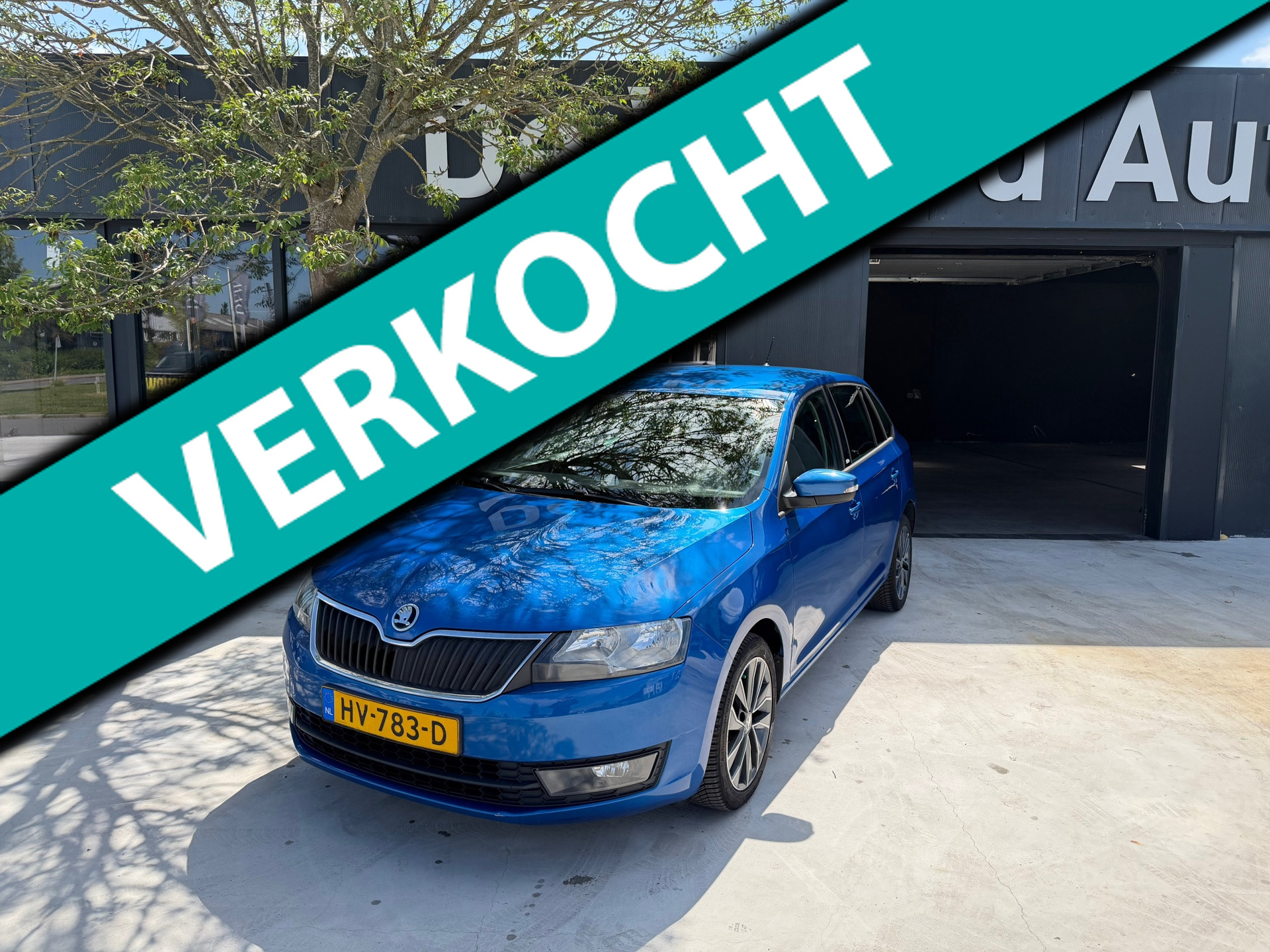Skoda Rapid 1.2 TSI Greentech Edition/airco/NAP/ Cruise/1e eigenaar/pdc achter/6 maanden garantie 2016 - voorkant