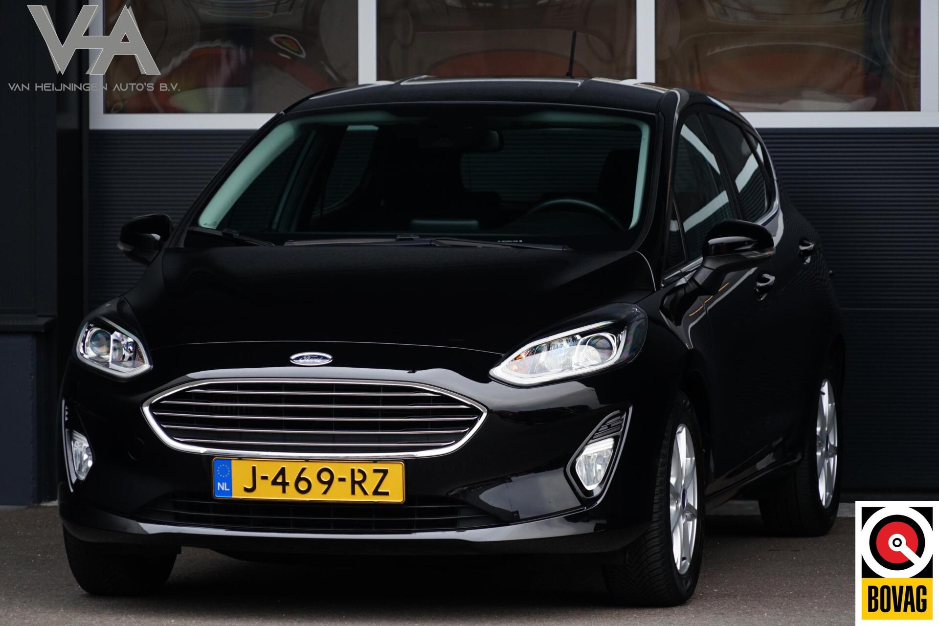 Ford Fiesta 1.0 EcoBoost Titanium, trekhaak, CarPlay, cruise 2020 - voorkant