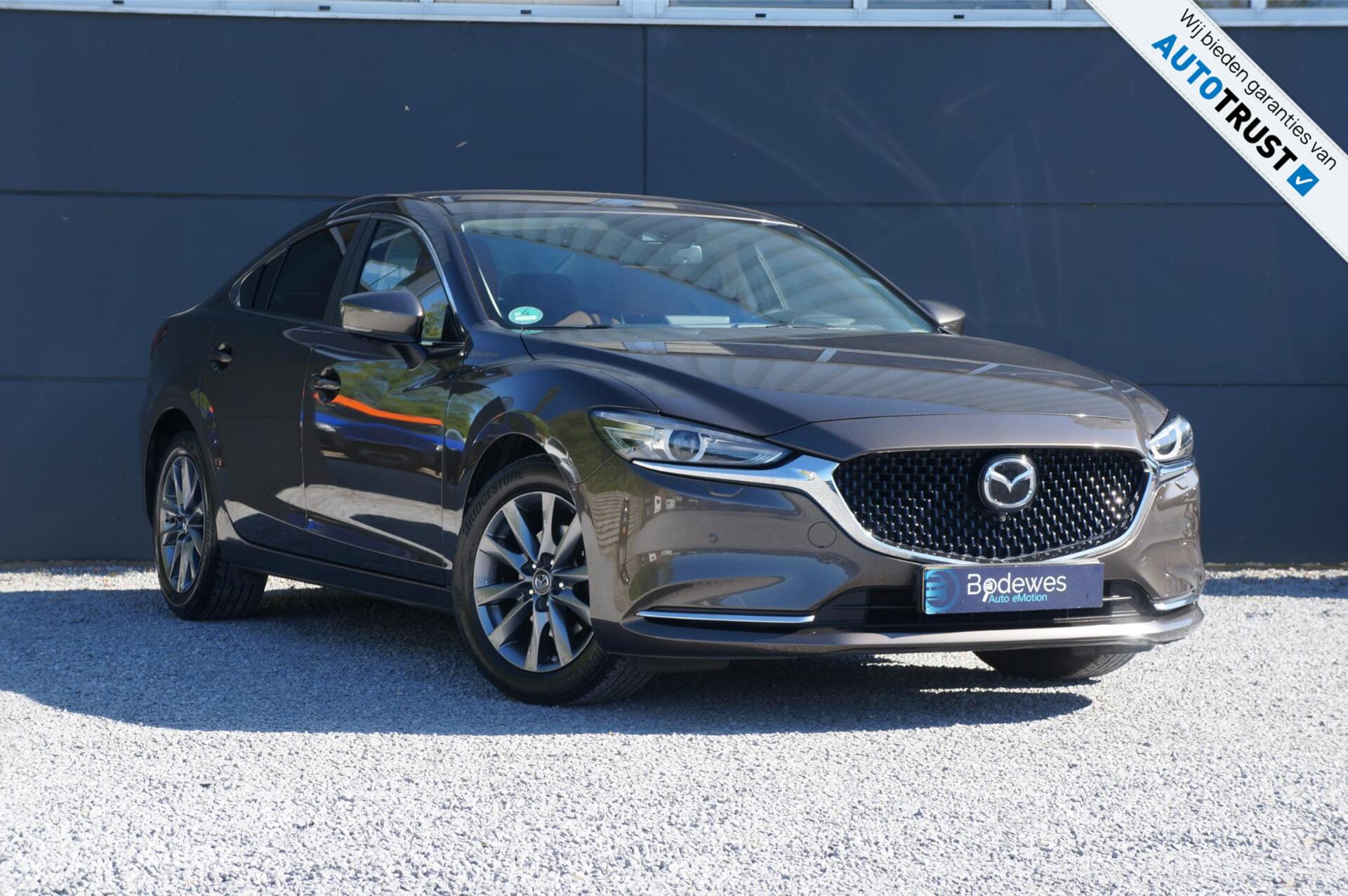 Mazda Mazda6 2.0 SkyActiv-G 165 Aut. Business Leder 360 Cam. Bose 2020 - voorkant