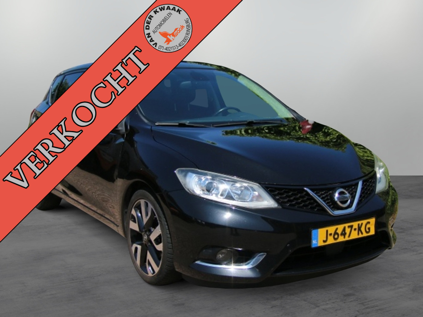 Nissan Nissan Pulsar 1.2 DIG-T Tekna 2016 - voorkant