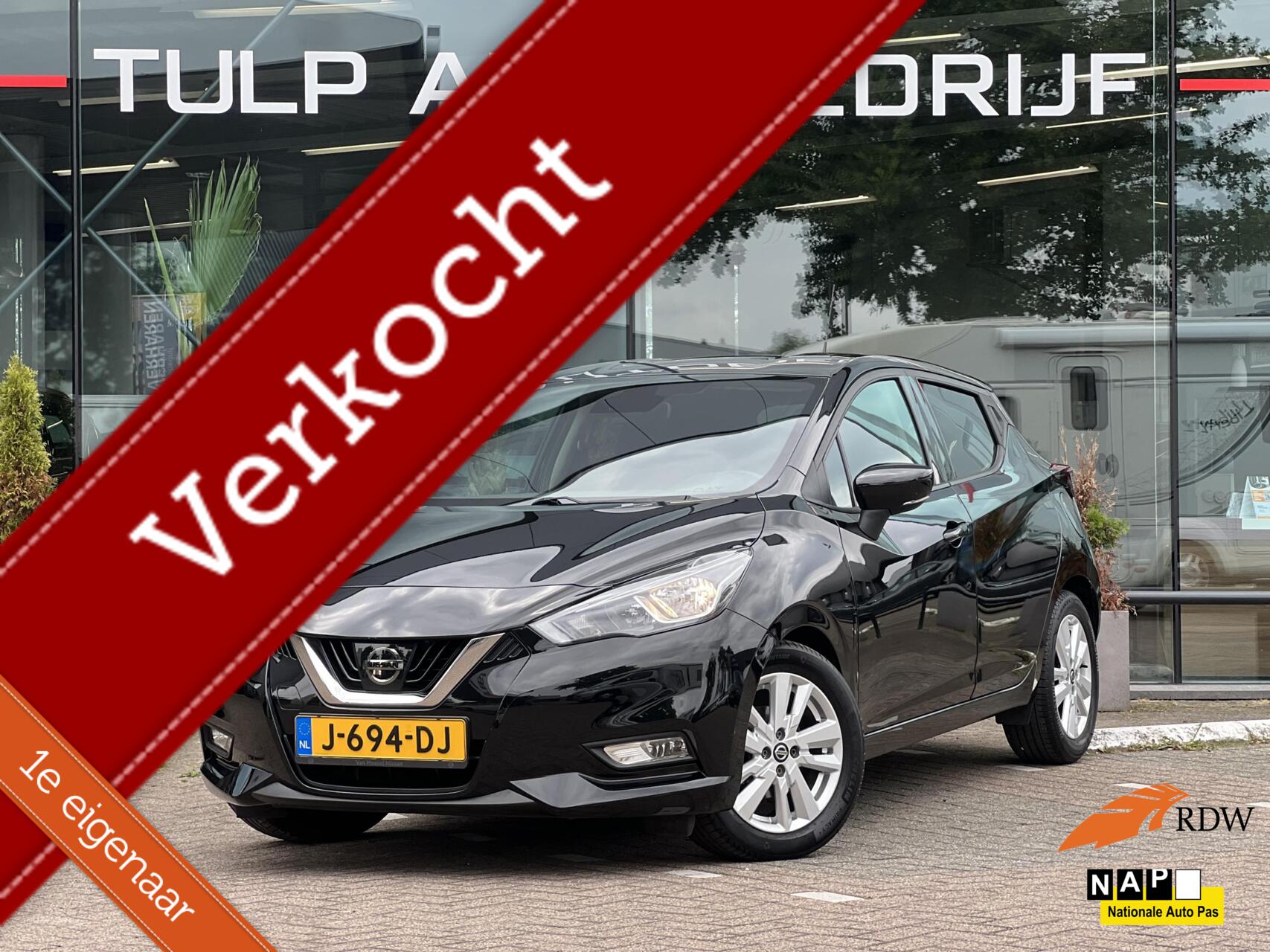 Nissan Nissan Micra 1.0 IG-T N-Connecta Airco Cruise NLauto NAP 2020 - voorkant