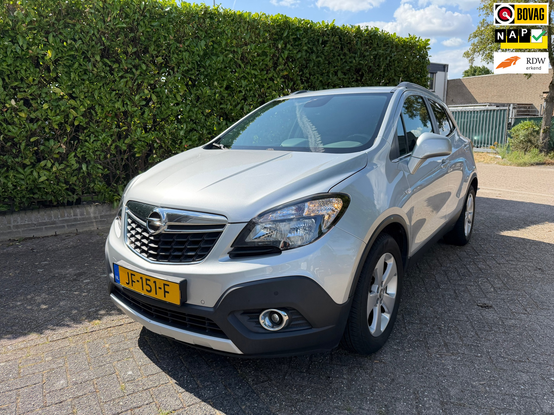 Opel Mokka 1.4 T Cosmo Ledere / Trekhaak / Shuif kanteldak 2016 - voorkant