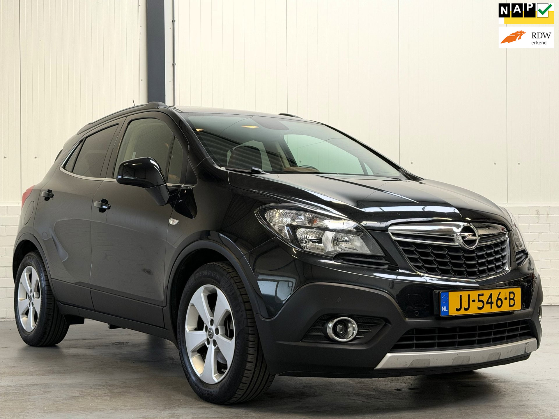 Opel Mokka 1.4 T Innovation|1e Eigenaar|Org NL| Dealer O.H.|Leder|Schuifdak 2016 - voorkant