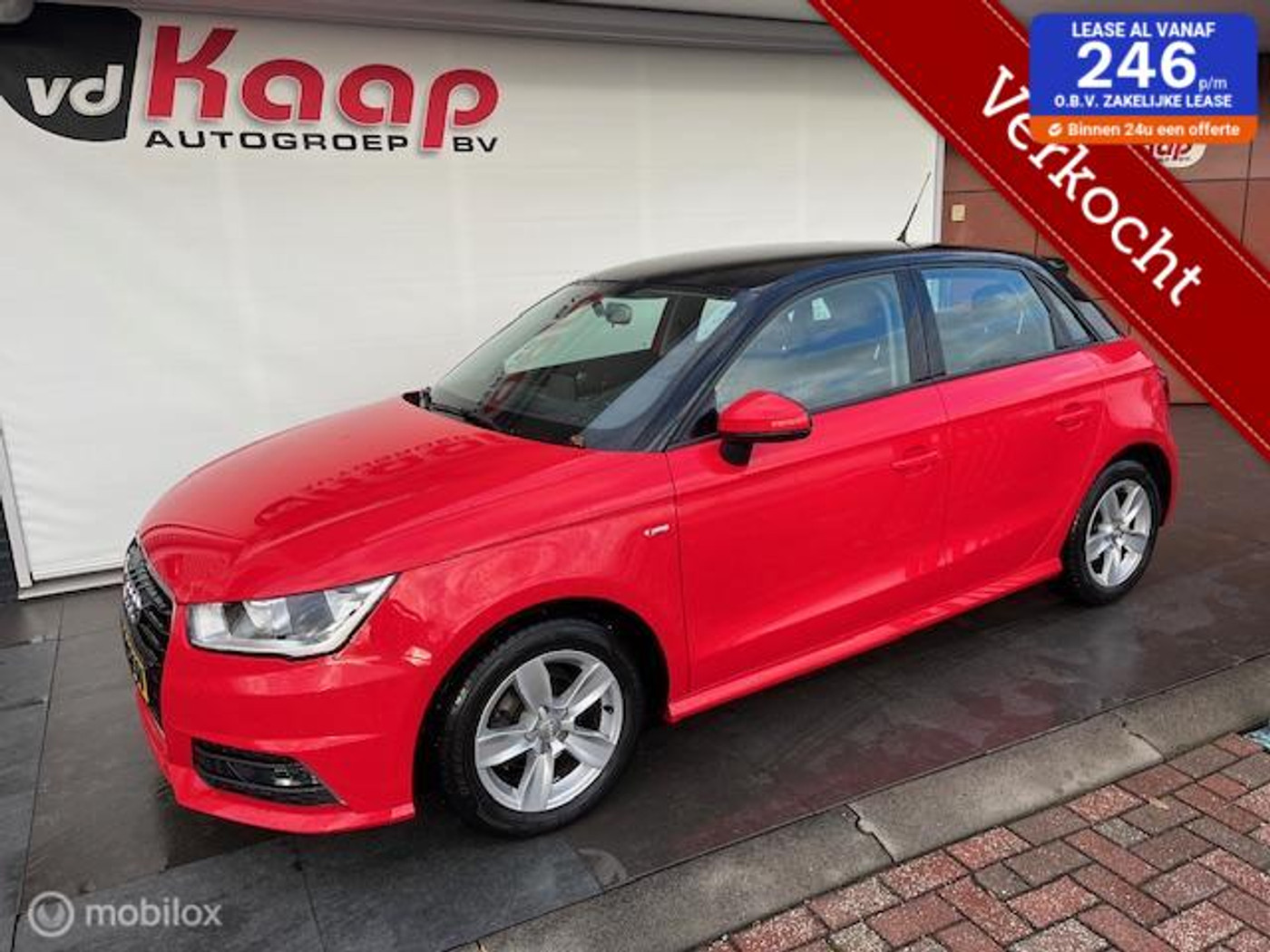 Audi A1 Sportback 1.0 TFSI Sport Pro S-LINE 2016 - voorkant