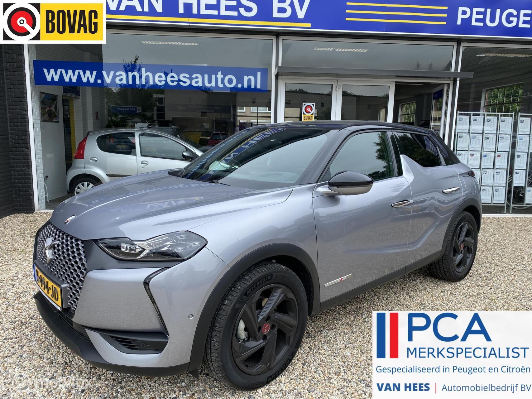 DS 3 Crossback E-Tense Performance Line head up, navigatie , keyless, carplay , 18 inch 2020 - voorkant