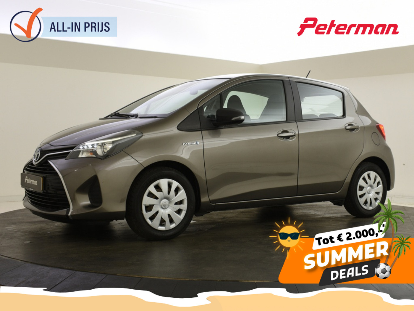 Toyota Toyota Yaris Hybrid 1.5 Hybrid Aspiration | Camera | Trekhaak | Automaat 2016 - voorkant