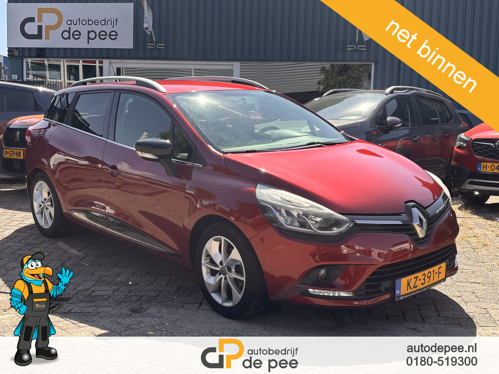 Renault Clio 0.9 TCe Limited 2016 - voorkant