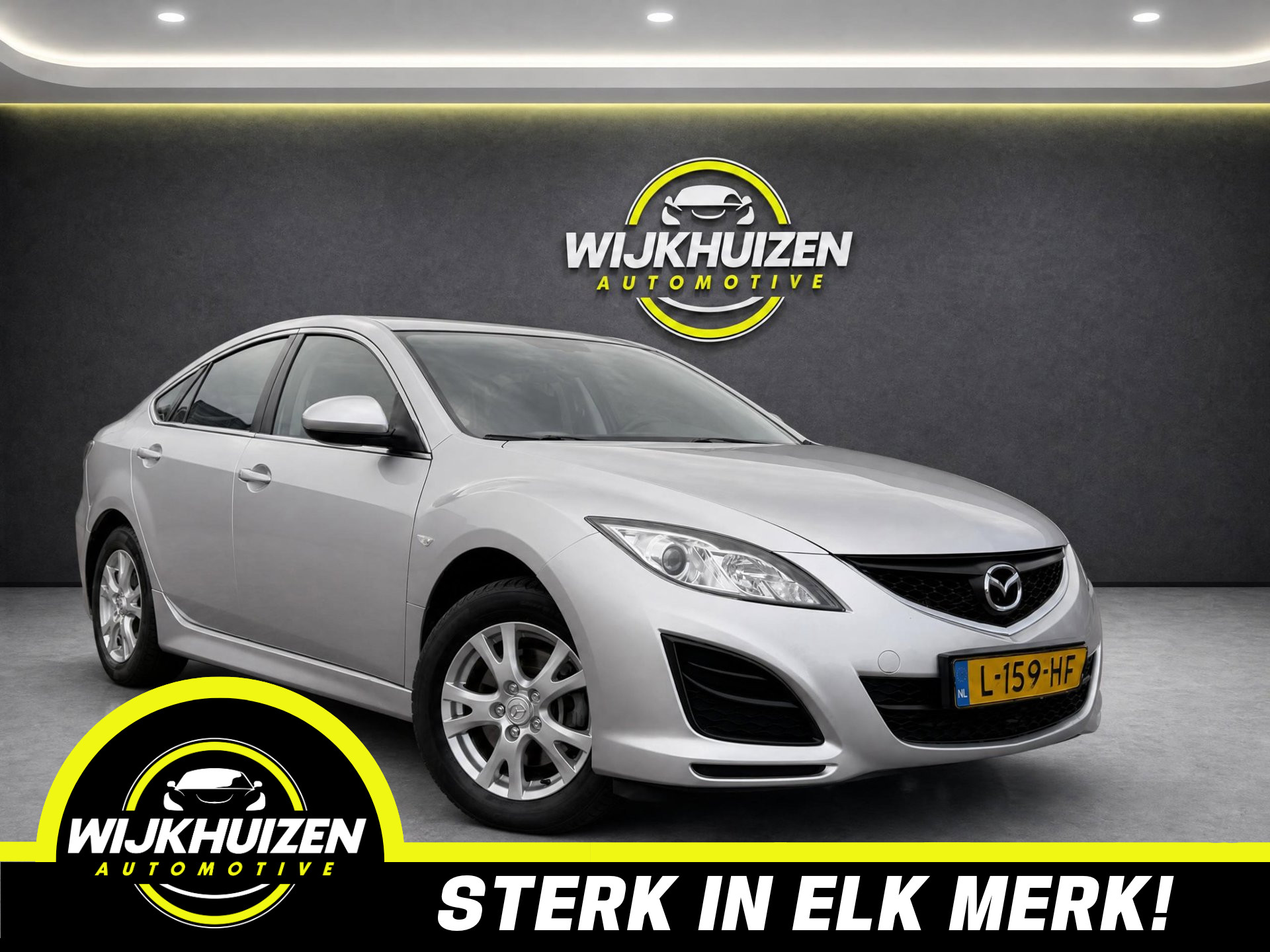 Mazda Mazda 6 1.8 Business met Airco !!! Cruise !!! 16 Inch !!! Nap !!! 2012 - voorkant