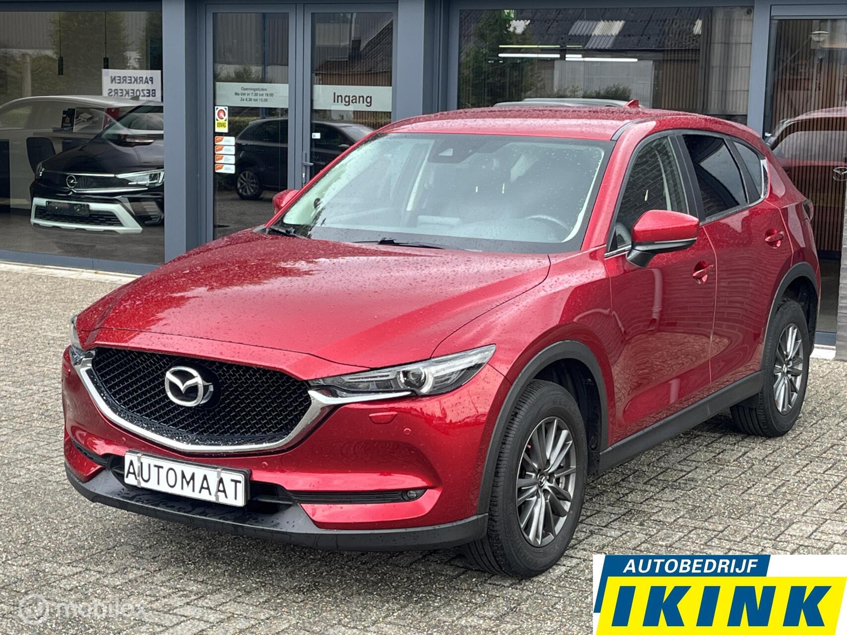 Mazda Mazda Cx-5 2.0 SkyActiv-G 165 Skylease GT | Lederen interieur, stoel en stuurverwarming 2018 - voorkant