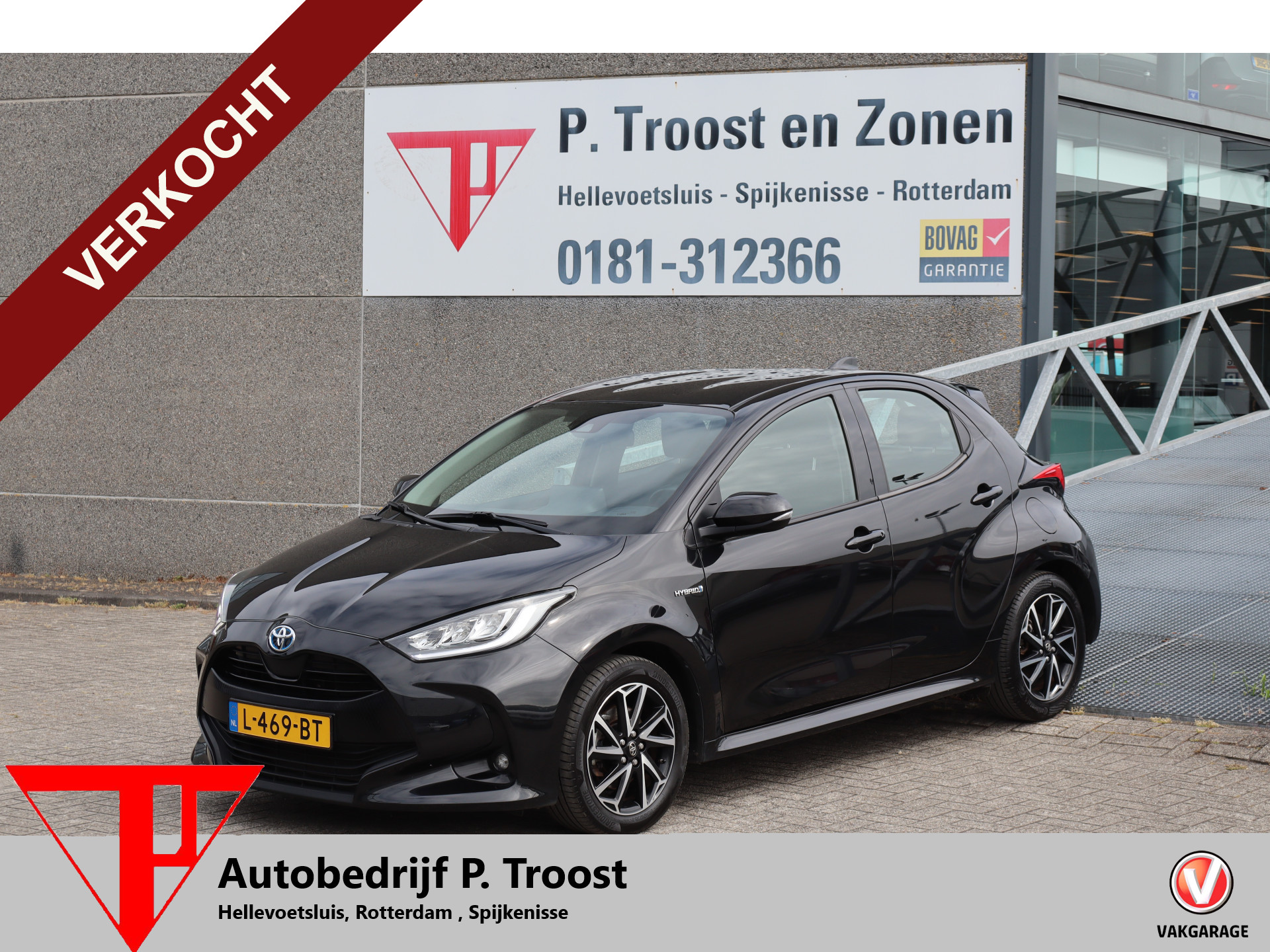 Toyota Toyota Yaris 1.5 Hybrid Dynamic Dealeronderhouden! Nederlandse auto/Achteruitrijcamera/Apple carplay/Adaptieve Cruise control/Lane assist/Climate control/DAB/Bluetooth 2021 - voorkant
