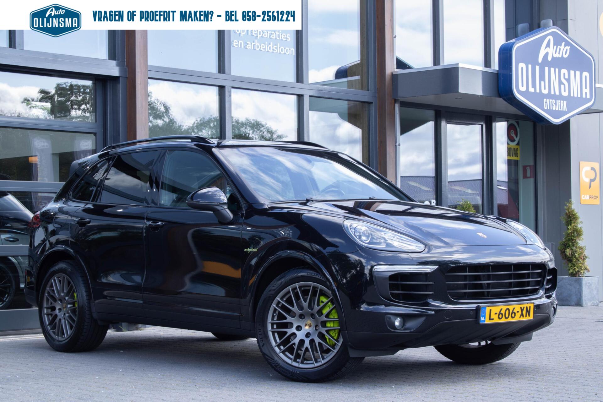 Porsche Cayenne 3.0 S E-Hybrid Platinum Edition 2016 - voorkant