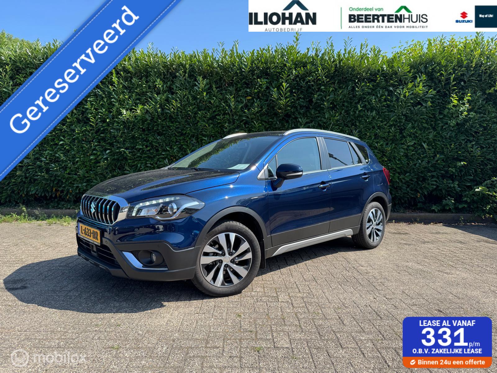 Suzuki Sx4 1.4 Boosterjet Style Smart Hybrid Super strak en compleet  auto  km31000 2021 - voorkant