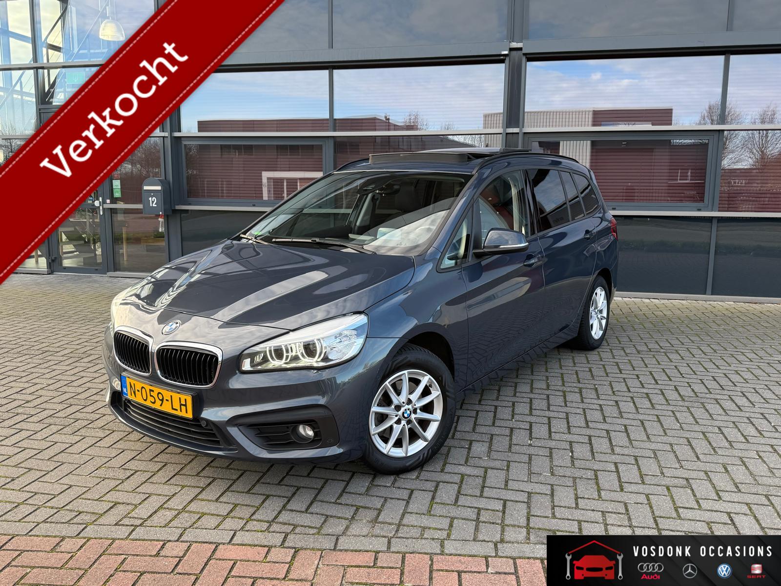 BMW 216d Gran Tourer 216d Centennial High Executive Panoramadak/Trekhaak/ topstaat! 2016 - voorkant