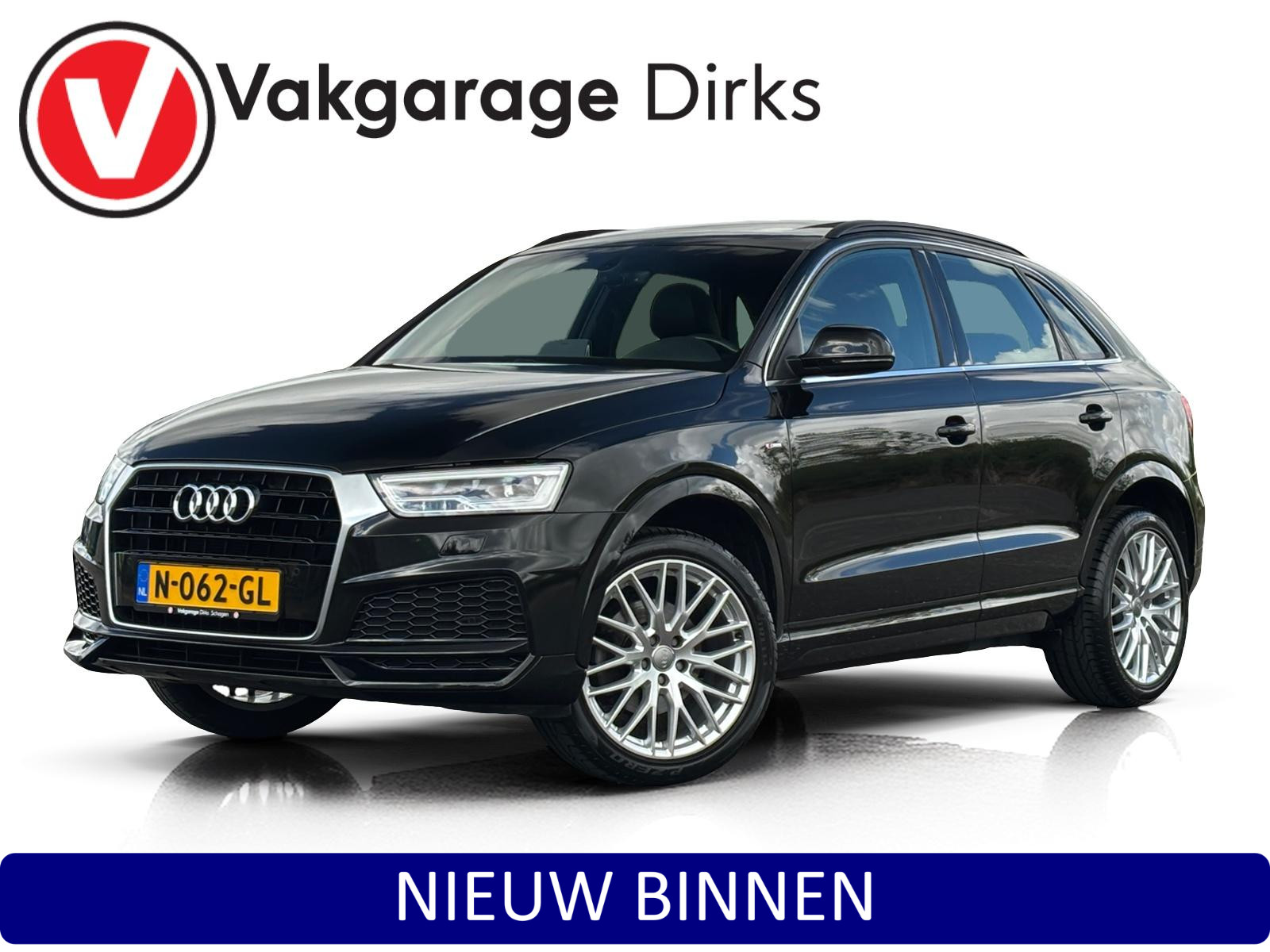 Audi Q3 1.4 TFSI 150 PK S-Line 2018 - voorkant