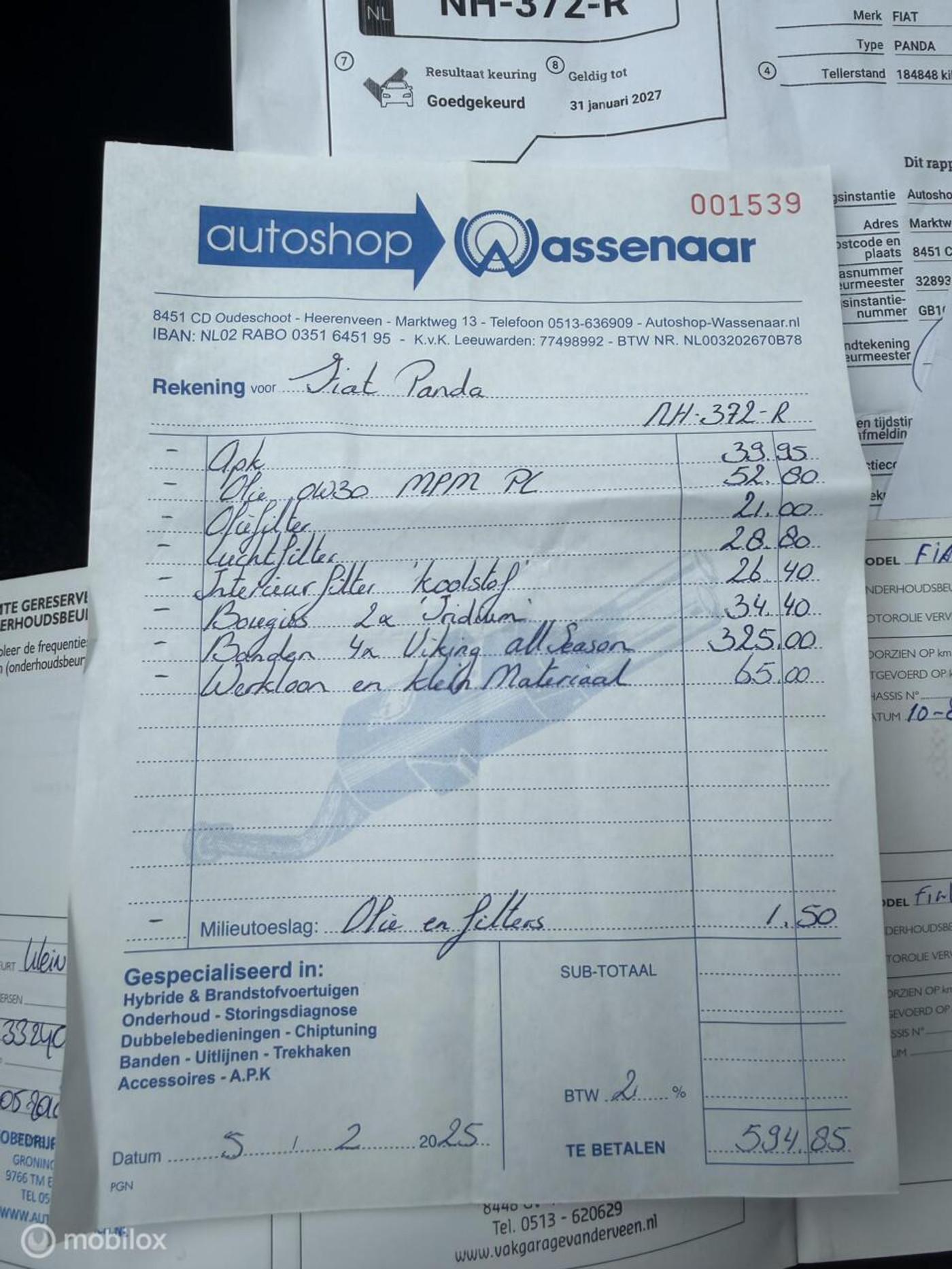 Foto van Fiat Panda
