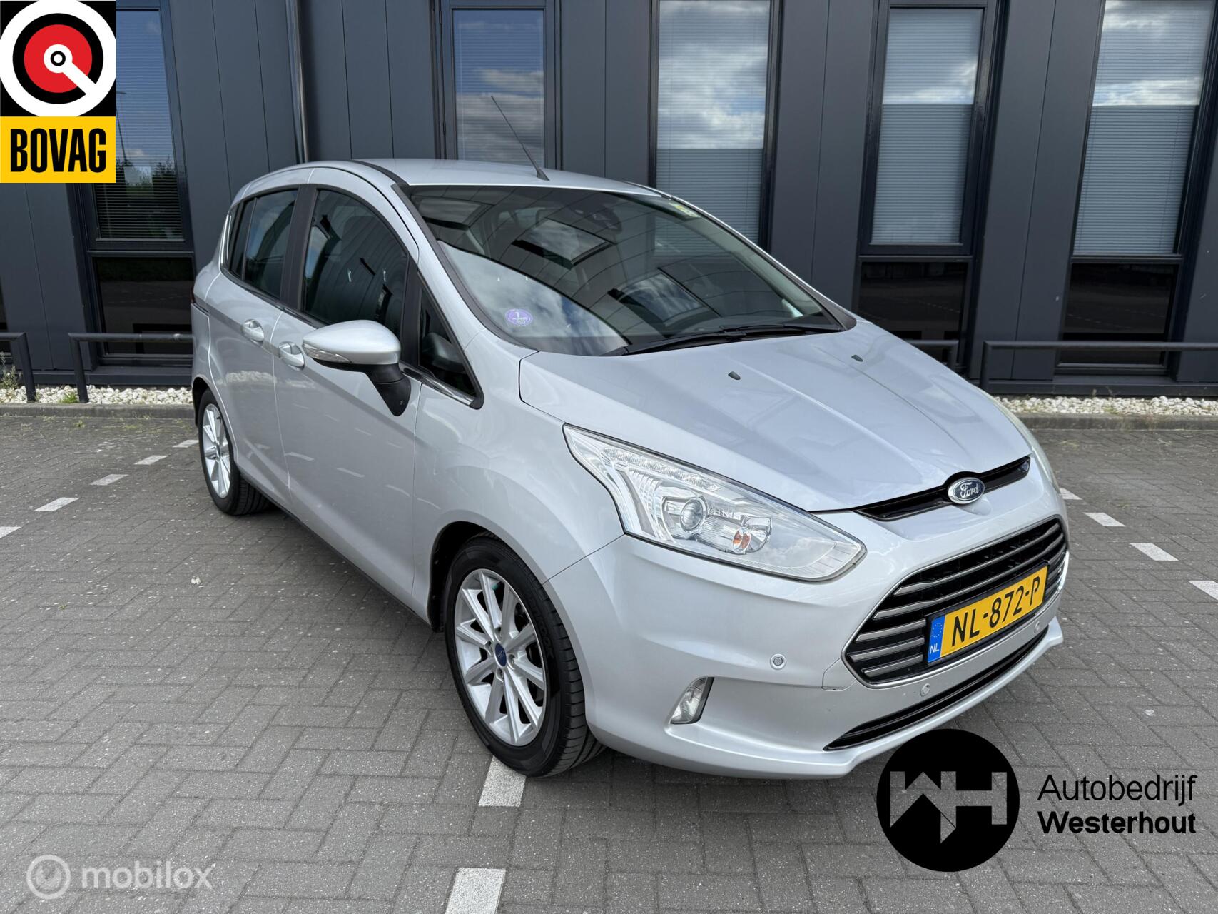 Ford B-max 1.0 EcoBoost Titanium|NAVI|STOEL VERW|NWE APK 2017 - voorkant