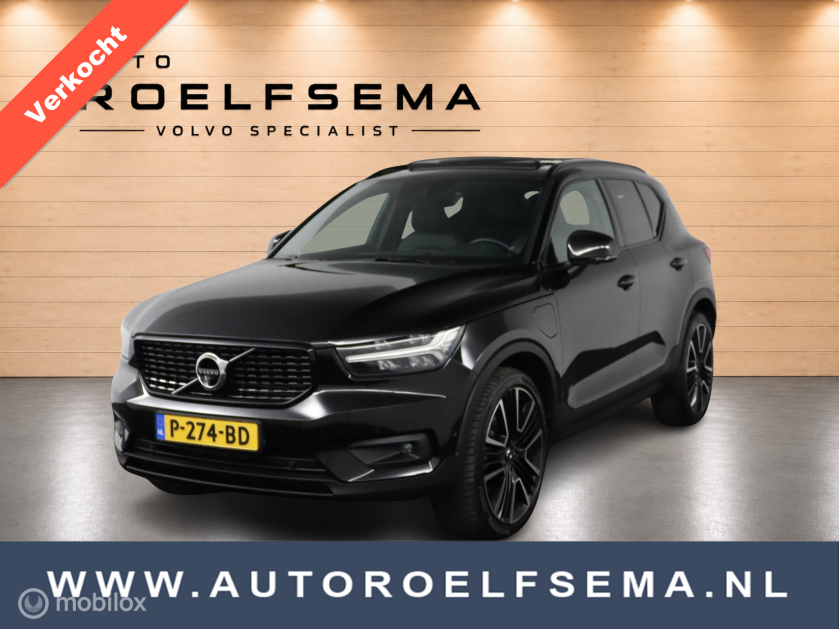 Volvo XC40 1.5 T5 Plug-in hybrid Plus Dark 2022 - voorkant