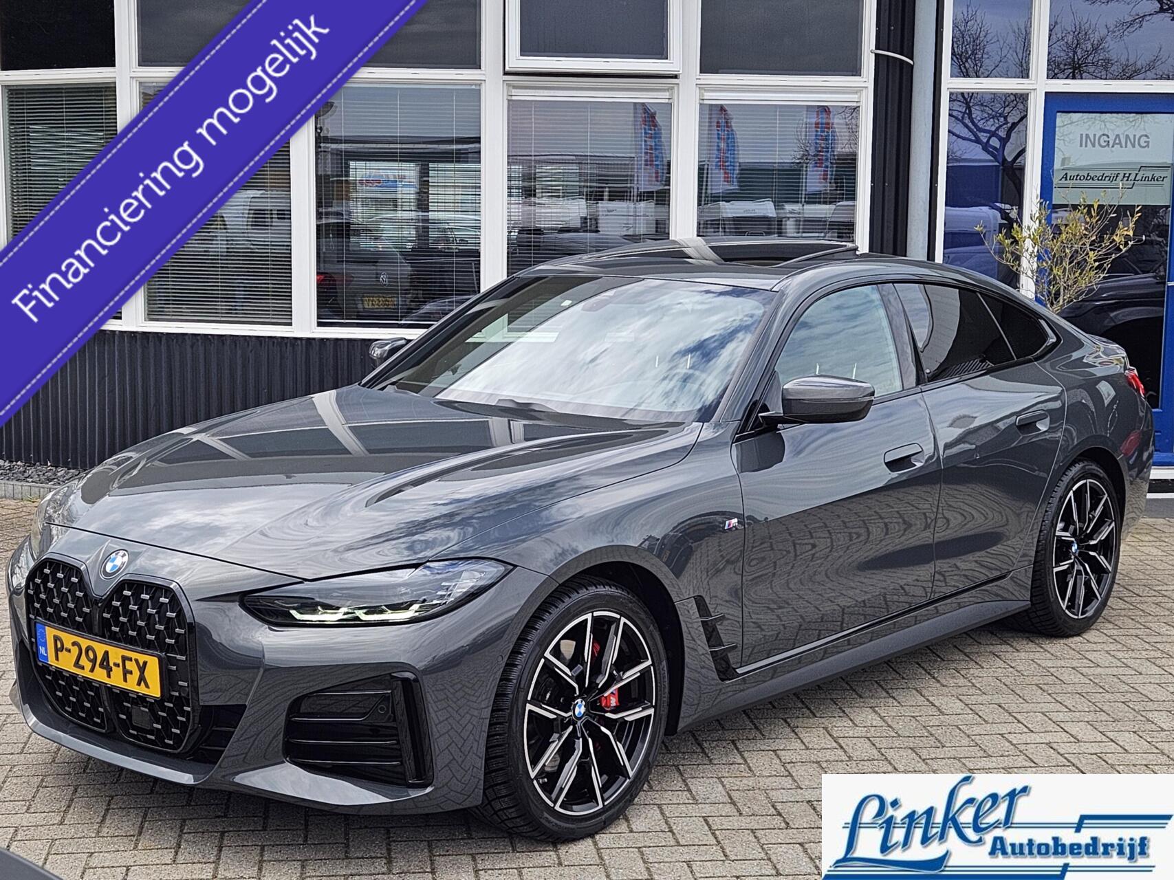 BMW 420i 420i Business Edition M-SPORT  SCHUIFDAK CAMERA NL-AUTOS 2022 - voorkant