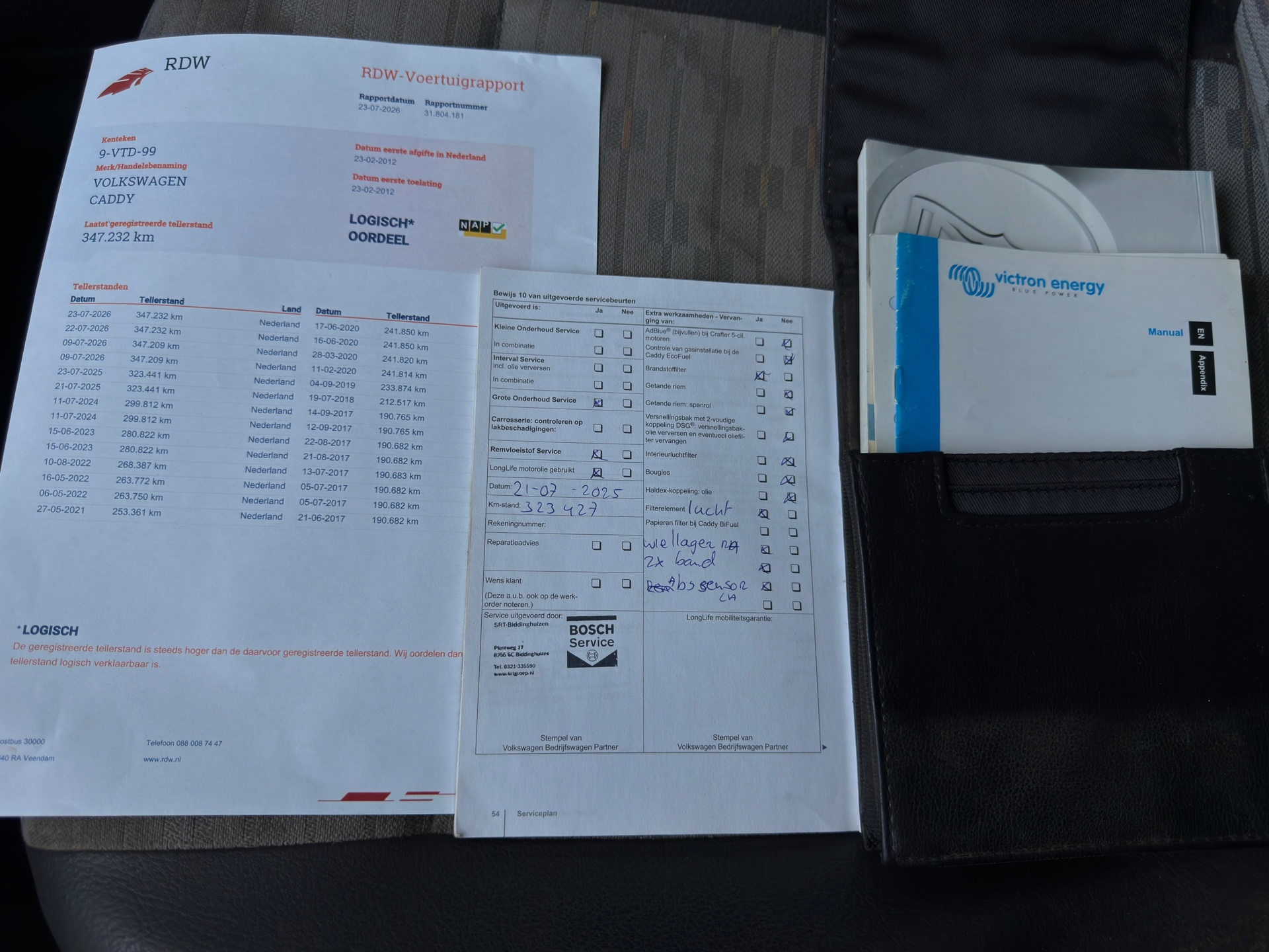 Foto van Volkswagen Caddy