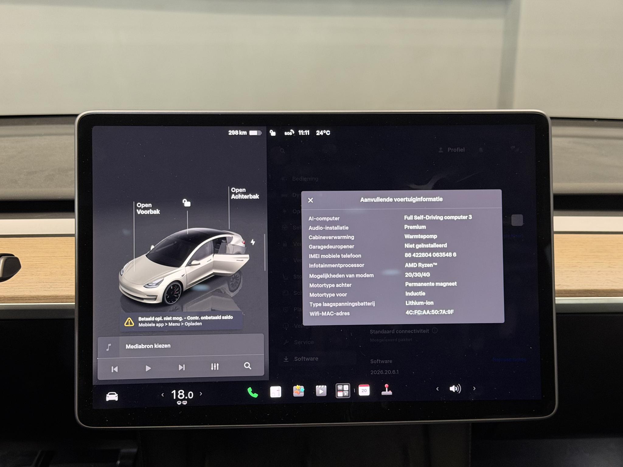 Foto van Tesla Model 3