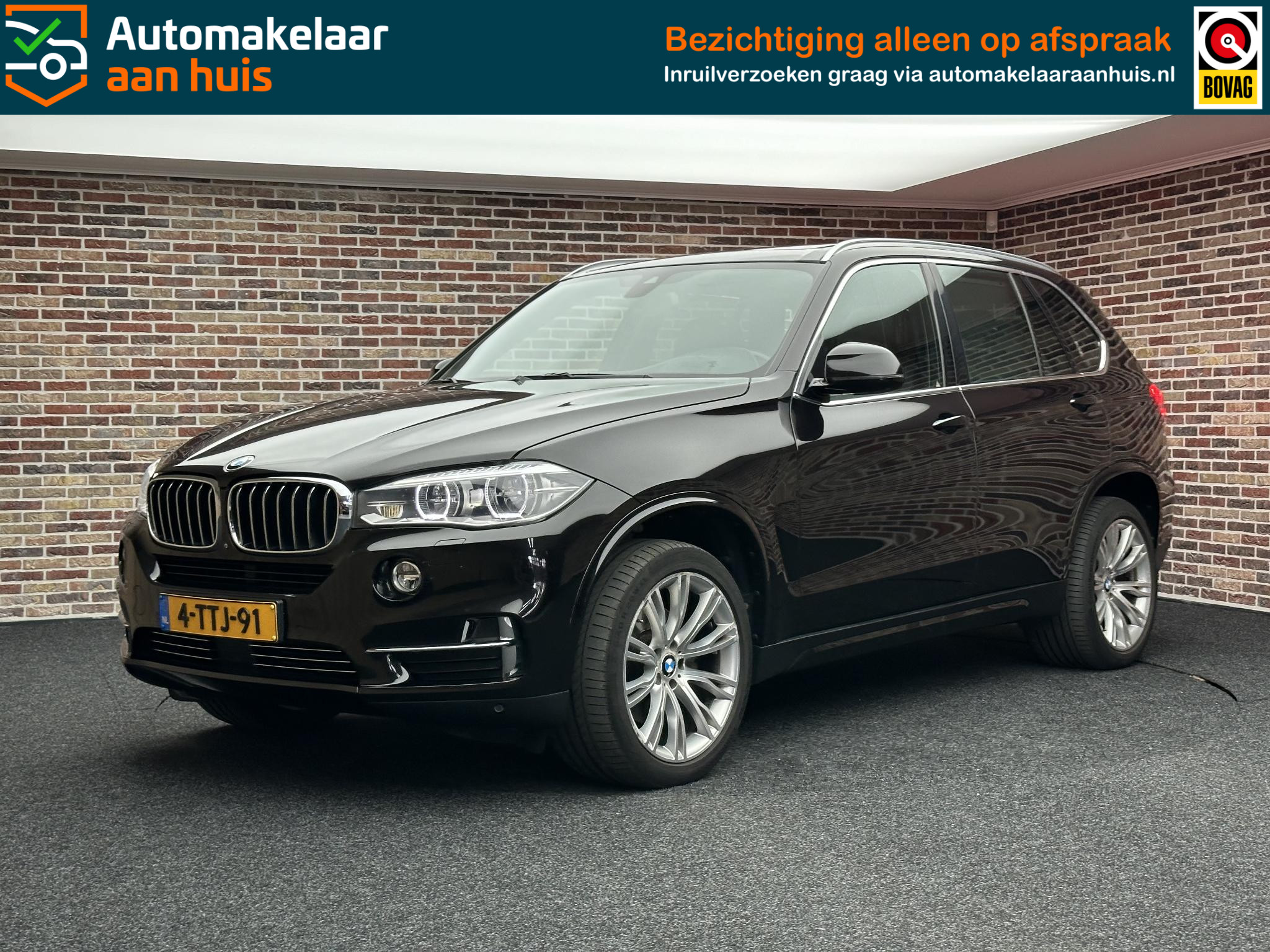 BMW X5 Xdrive35i xDrive35i High Executive 7p. 2014 - voorkant