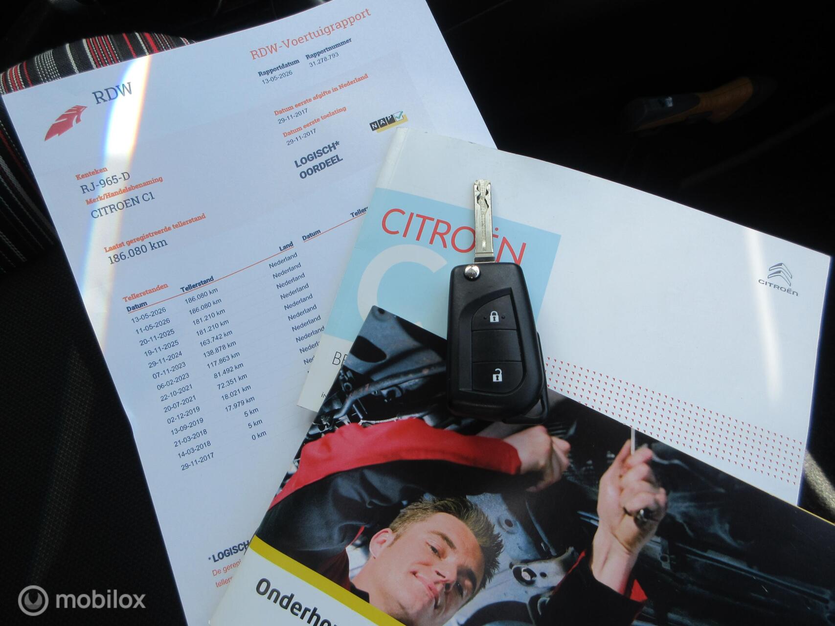 Foto van Citroen C1