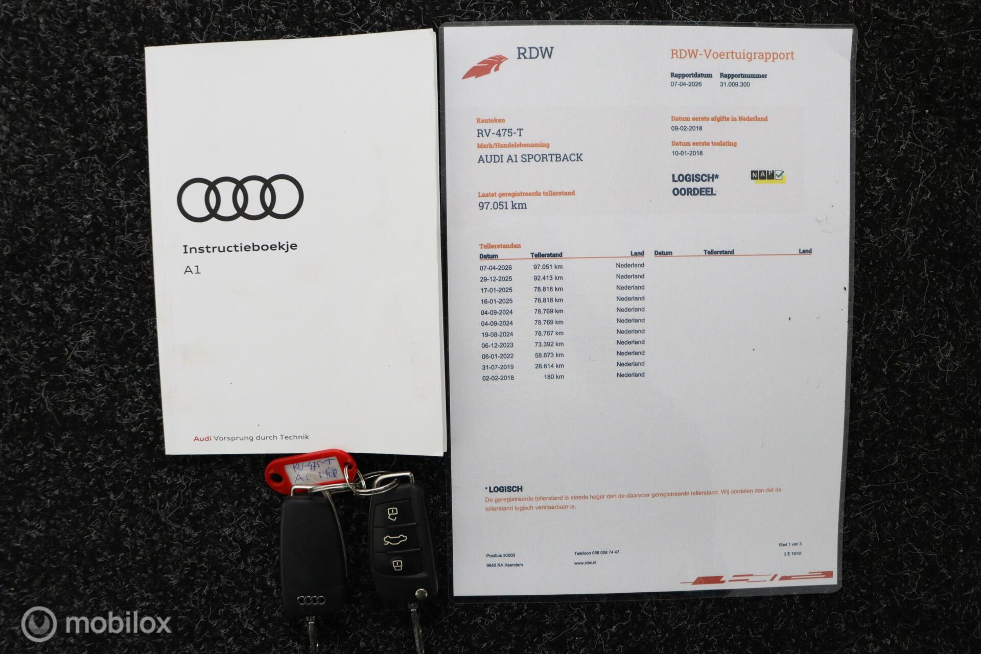 Foto van Audi A1 Sportback