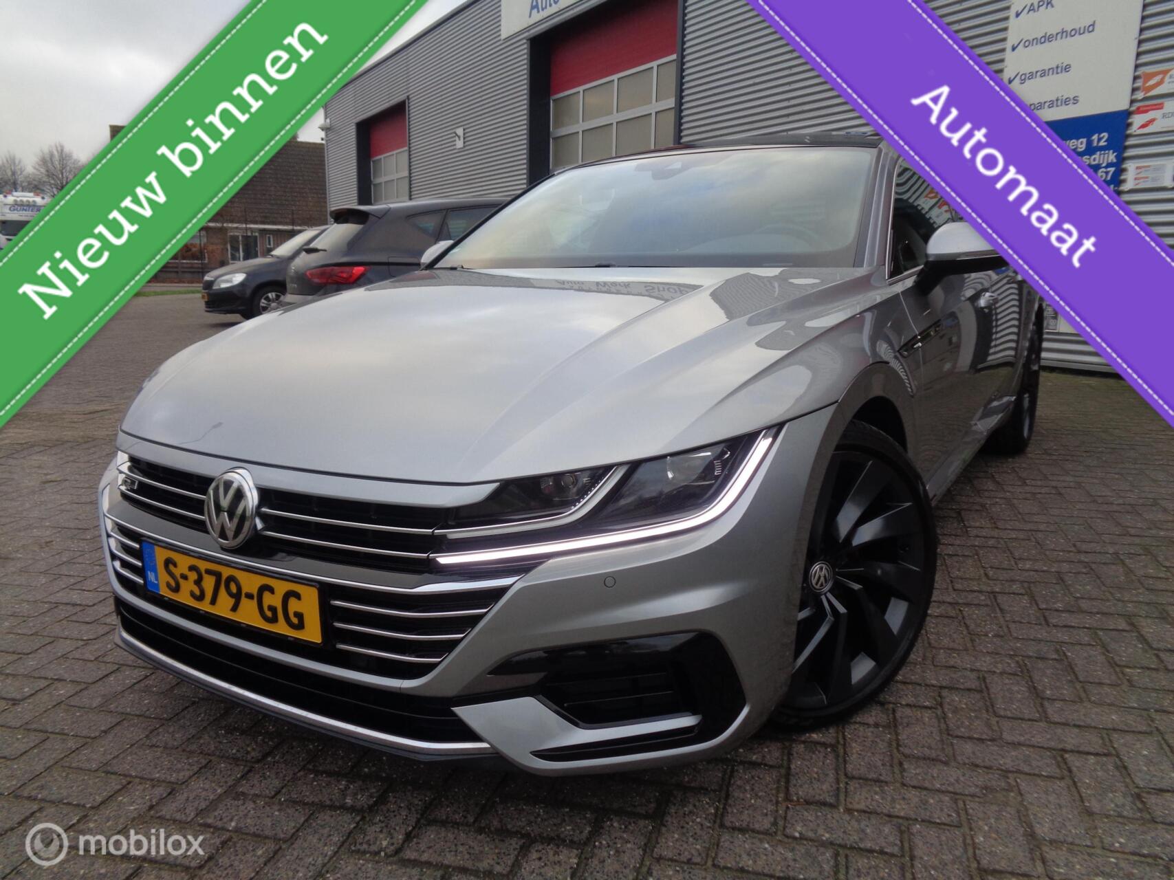 Volkswagen Arteon 2.0 TSI Business R-Line/ DSG-7/Pano/DCC/Stoeverw/ 20'' Lm velgen/FULL LED/Afn trekhaak/Camera/Airco/nieuwstaat 2020 - voorkant