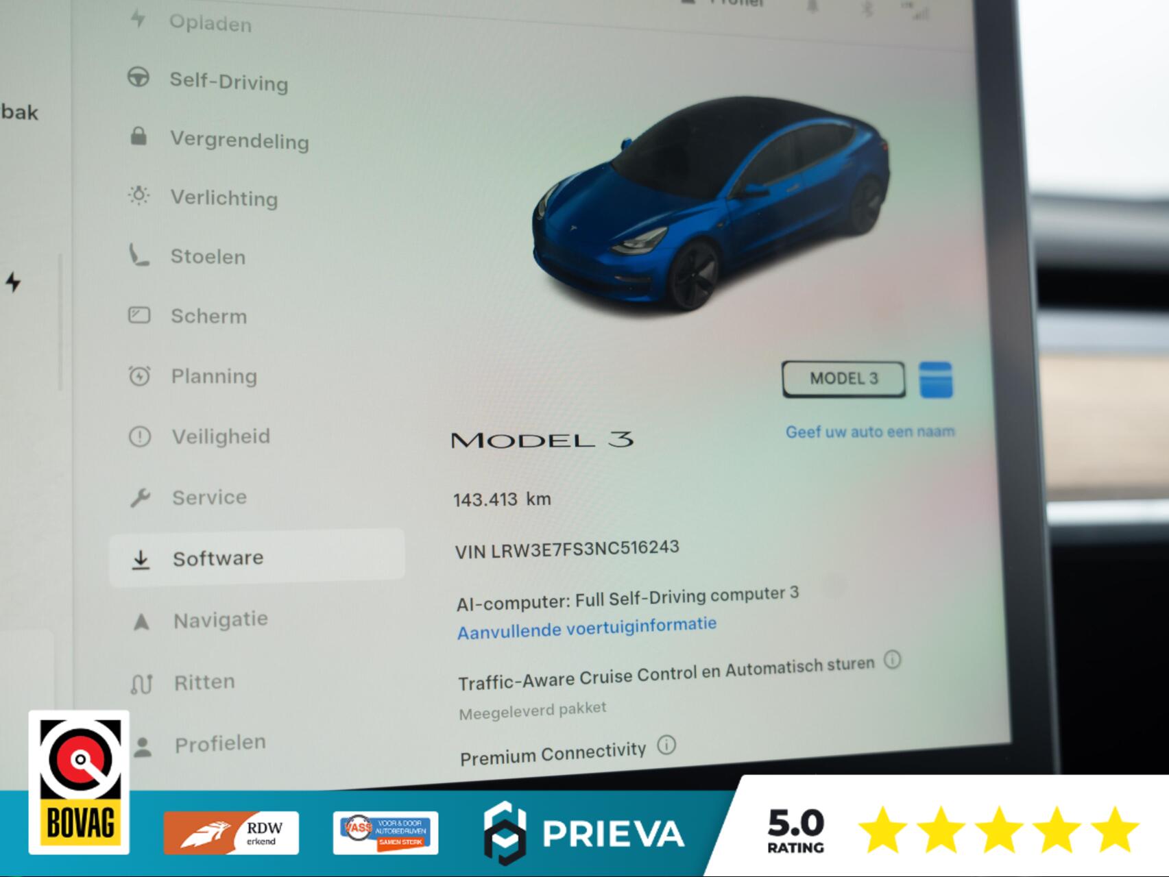 Foto van Tesla Model 3