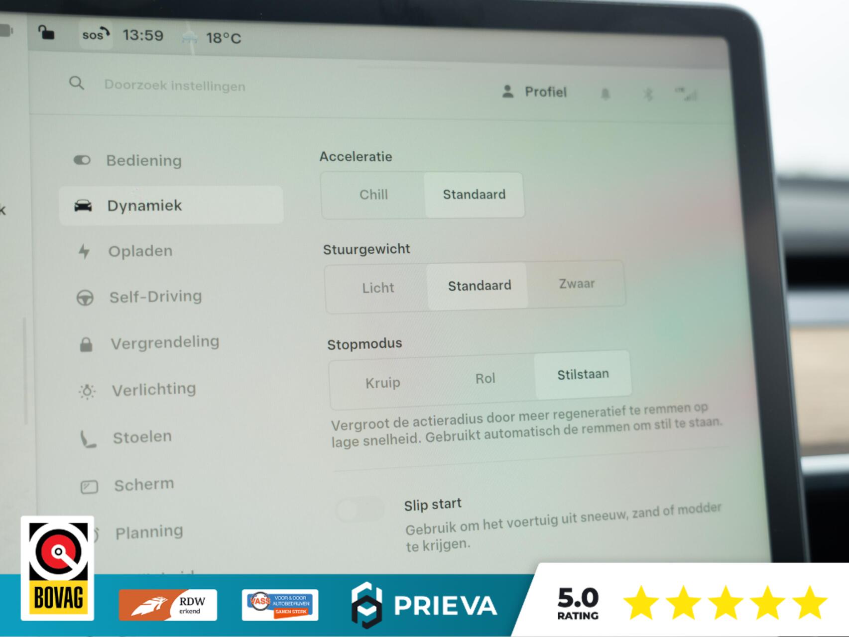 Foto van Tesla Model 3