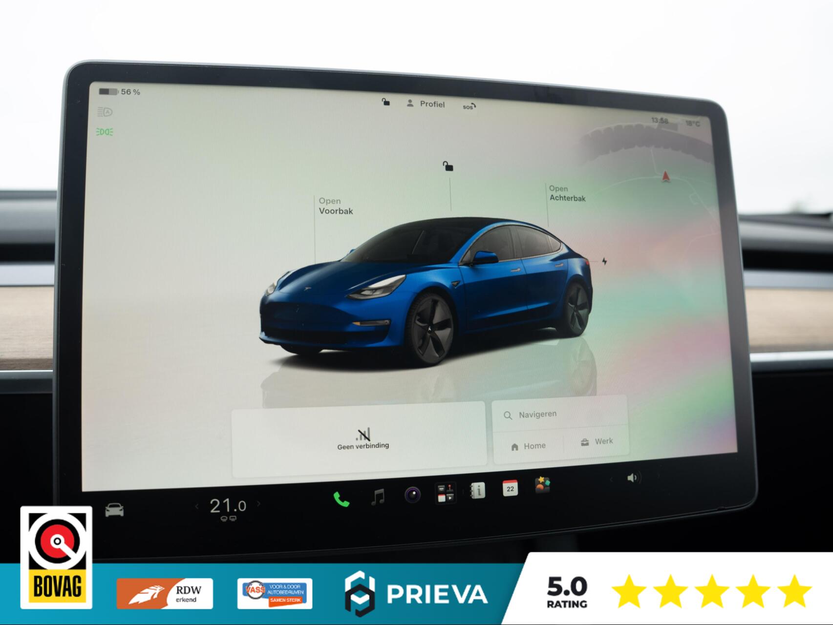 Foto van Tesla Model 3